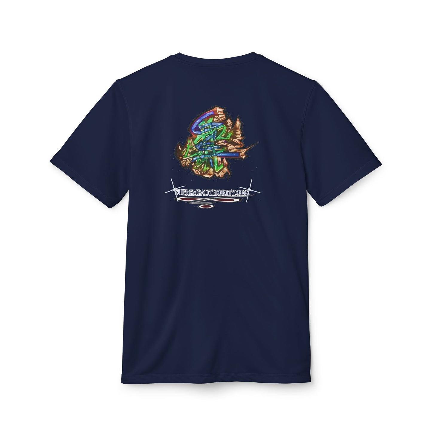 Stack-lanta! Get Money! Graffiti Remix! Supreme Authority - adidas Unisex Sport T-shirt
