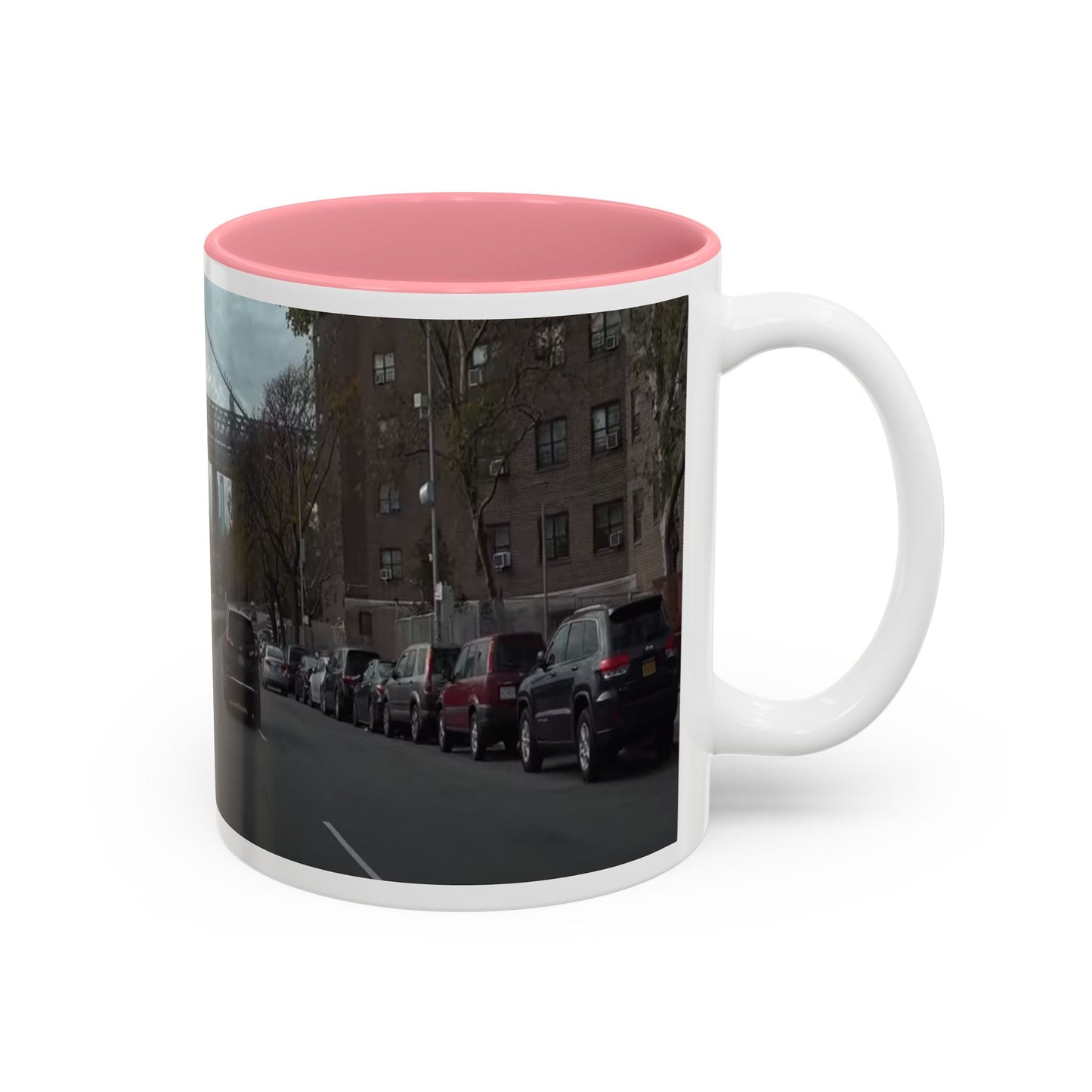 SAVE The KITTIES (Cat rescue fund raiser )-Two-Tone Accent Mug (11oz, 15oz)