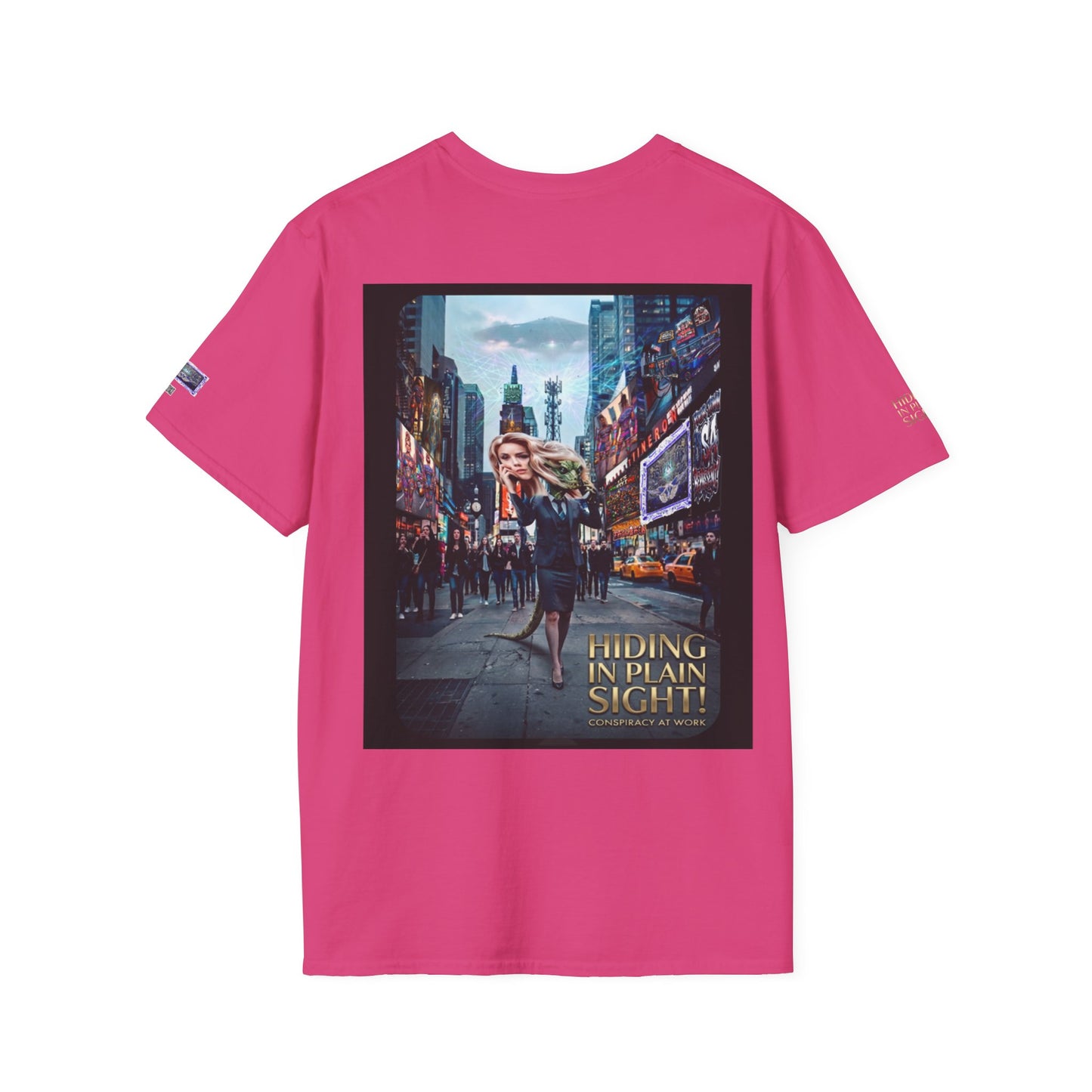 HIDING IN PLAIN SIGHT -Supreme Authority - Unisex Soft style T-Shirt