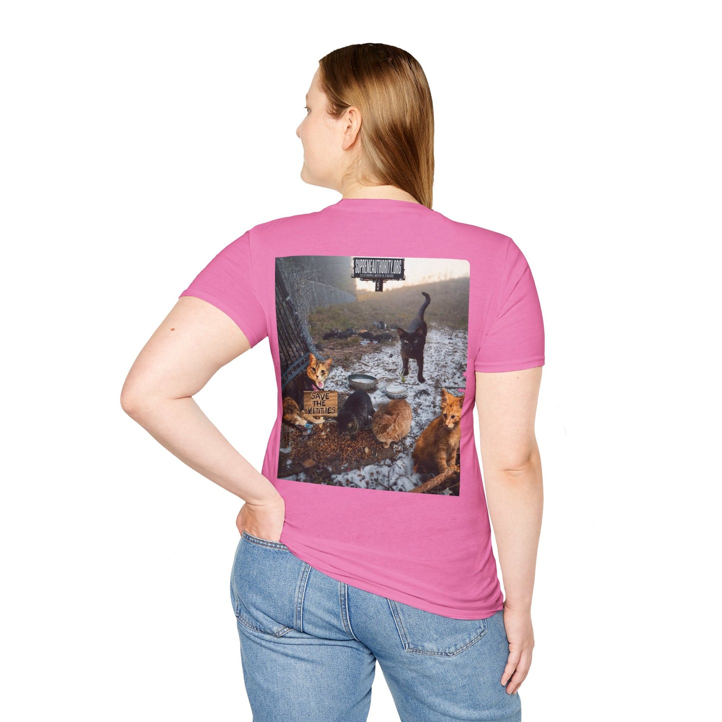 SAVE THE KITTIES 2 - Unisex Soft style T-Shirt
