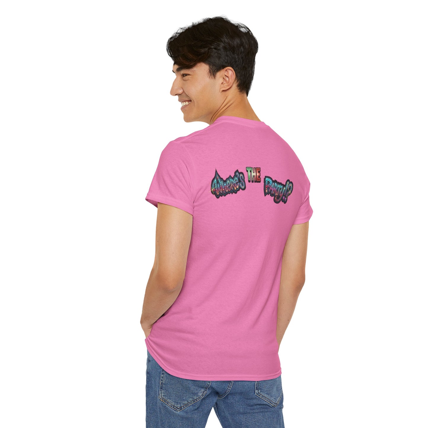 Where's The Party Italian Remix- Supreme Authority -Unisex Heavy Cotton Tee