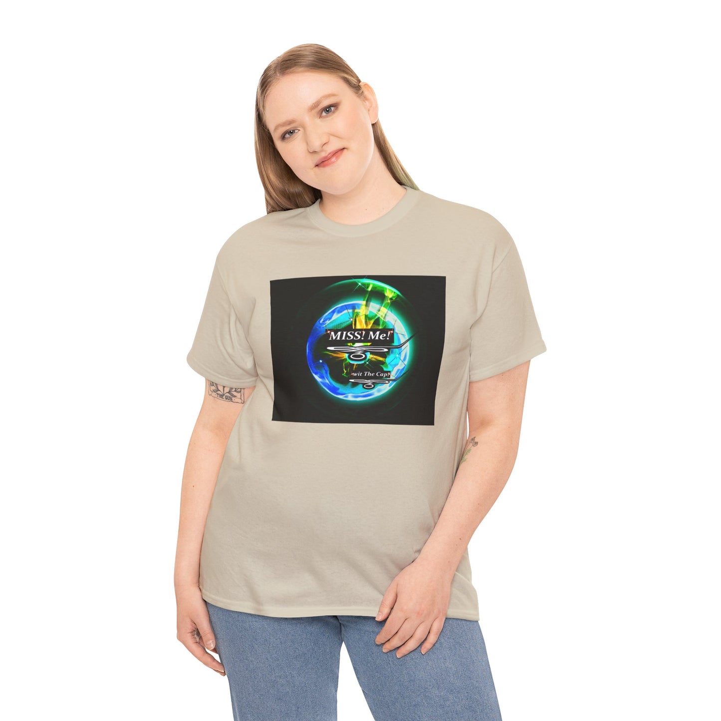 Copy of Miss Me! wit The Cap! -Unisex Heavy Cotton Tee