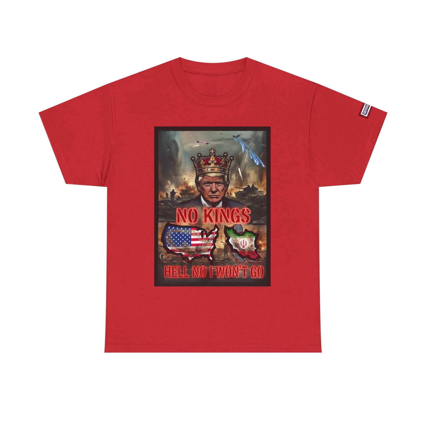 NO KINGS Banger Remix -Unisex Heavy Cotton Tee