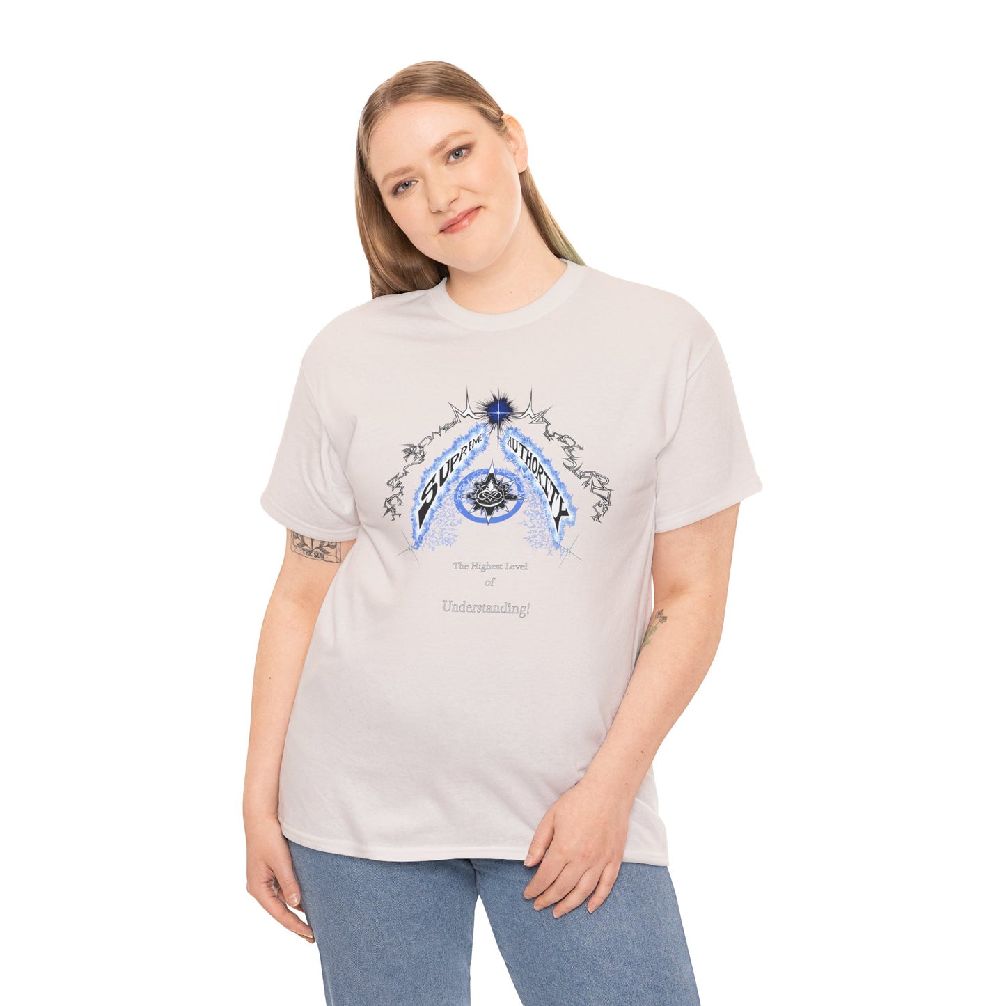 Copy of Supreme Authority  The Lord Is My Savior -Unisex Heavy Cotton Tee
