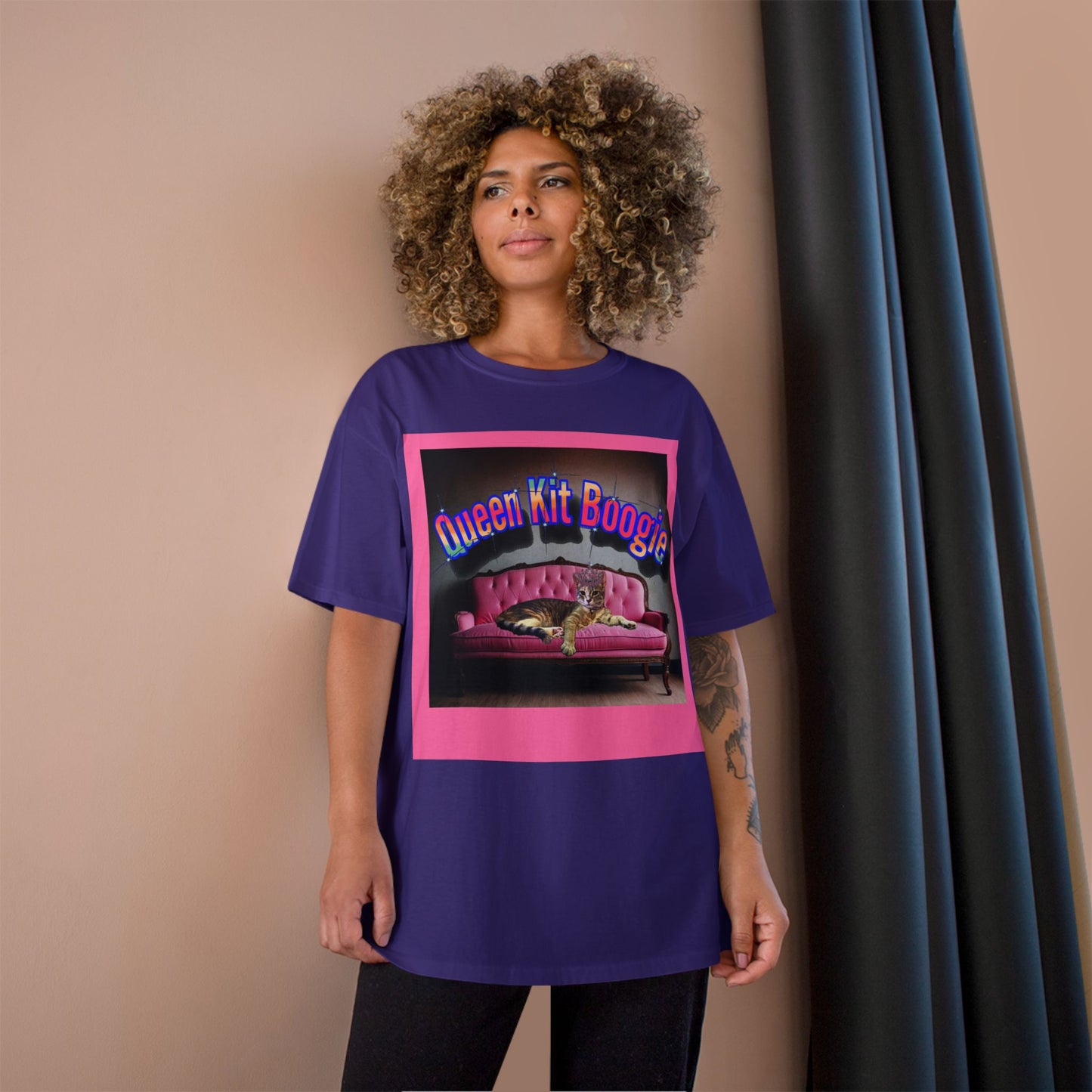 Queen Kit Boogie! - Custom - Champion T-Shirt