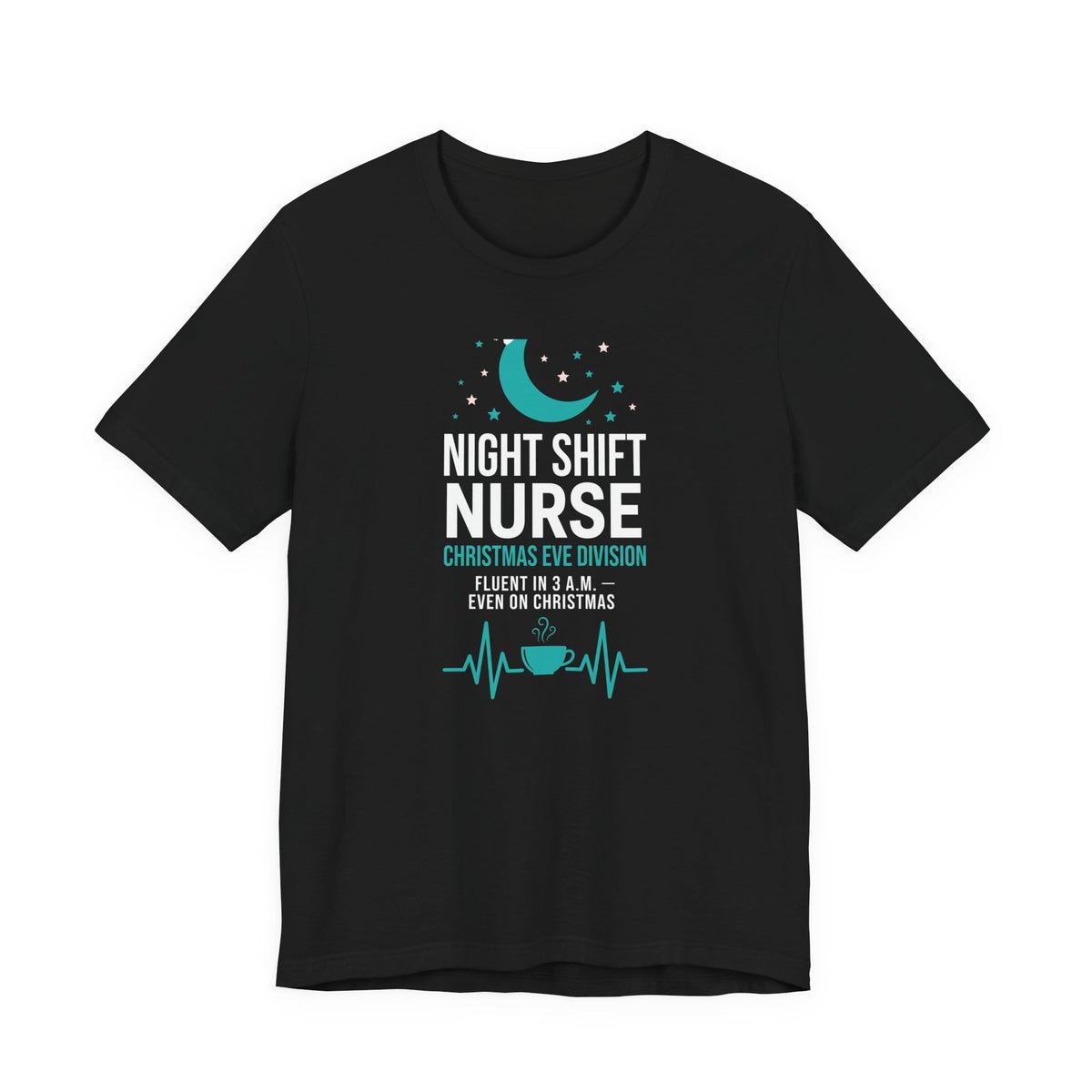 Night Shift Nurse Christmas T-Shirt - Christmas Eve Division - Funny Nurse Tee