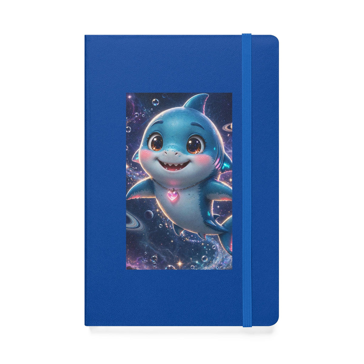 Finn — Shark Buddy — Kids Hardcover Notebook
