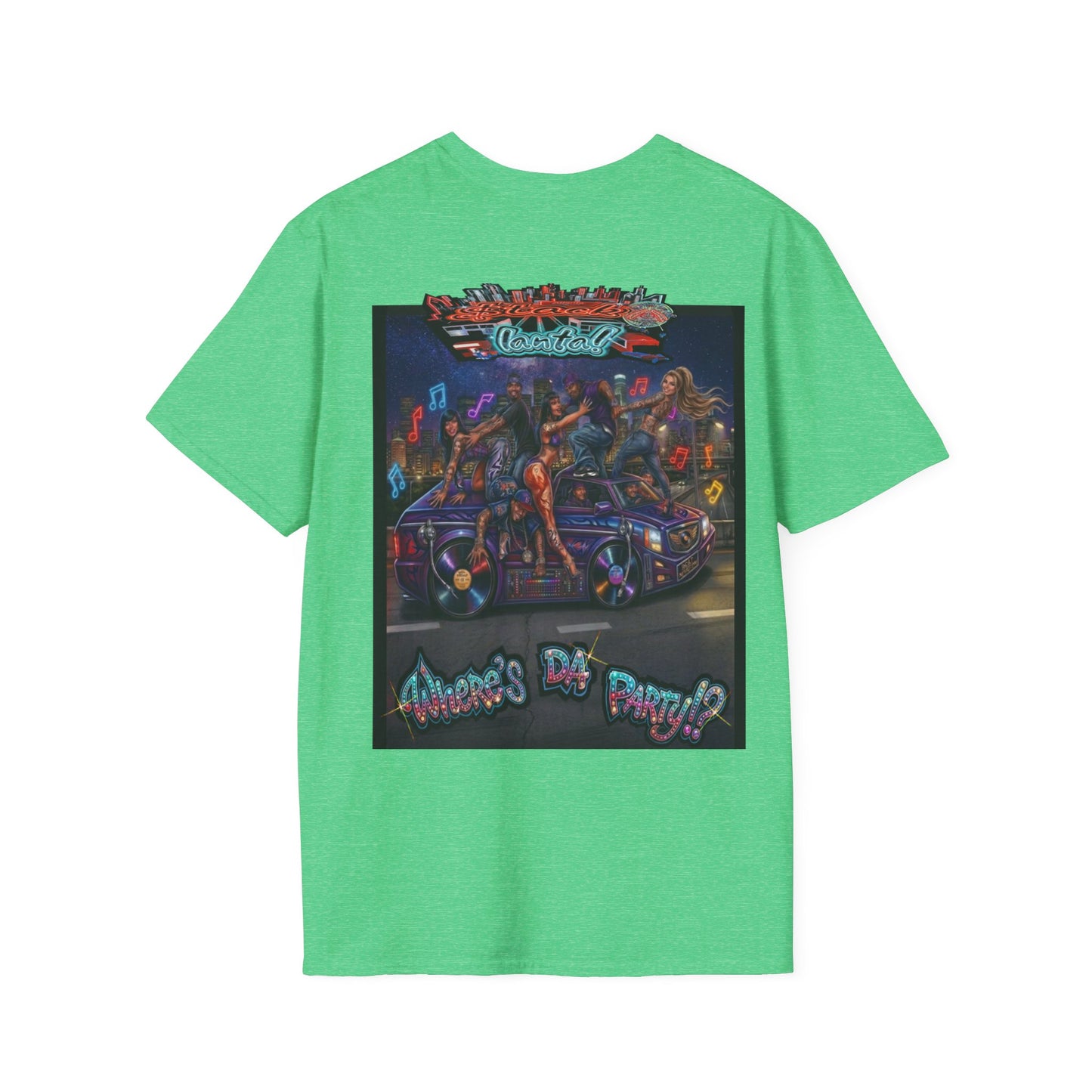 Where's The Party  FBA Version - Supreme Authority - Unisex Soft style T-Shirt