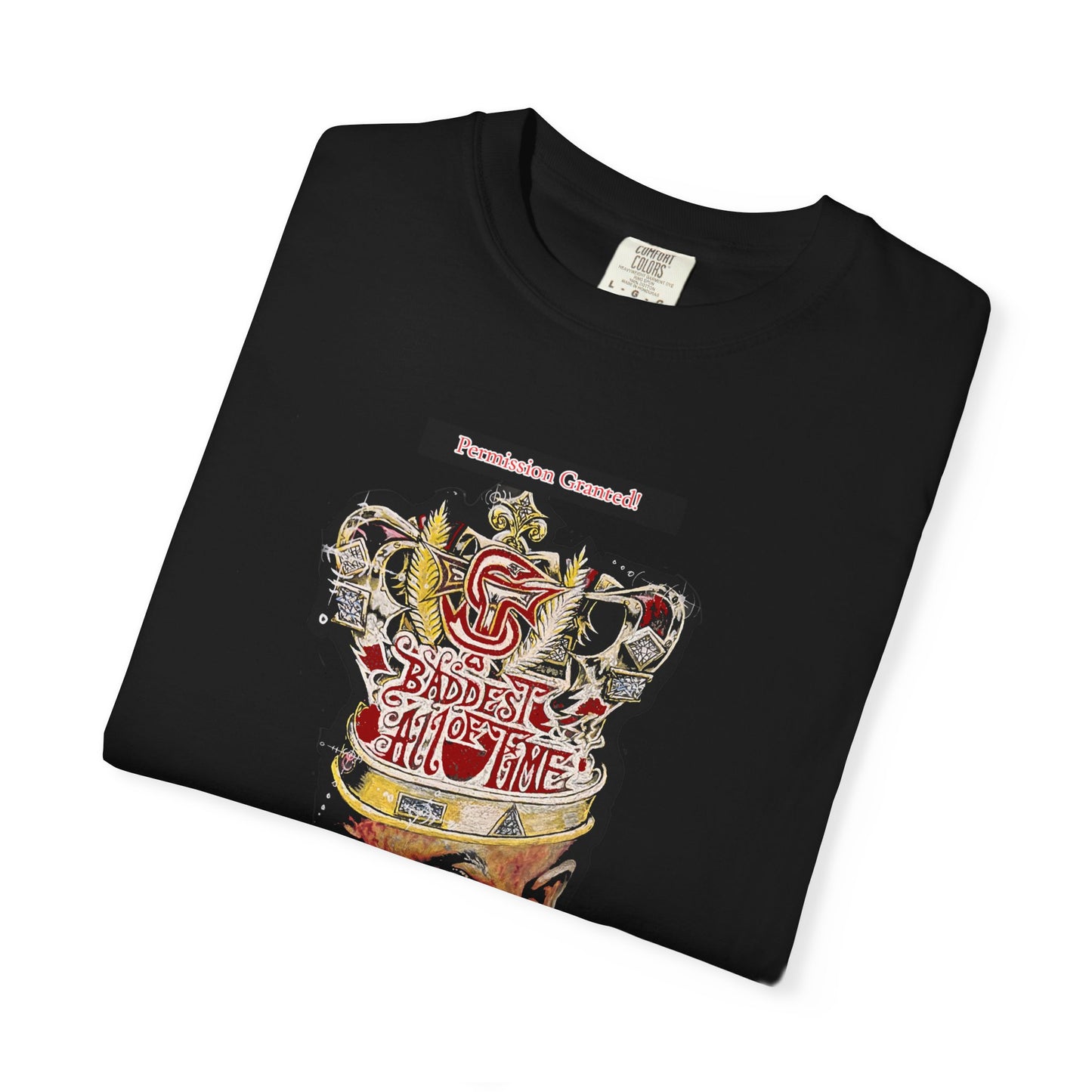 Permission Granted! Shane Taylor Portrait -Unisex Garment-Dyed T-shirt