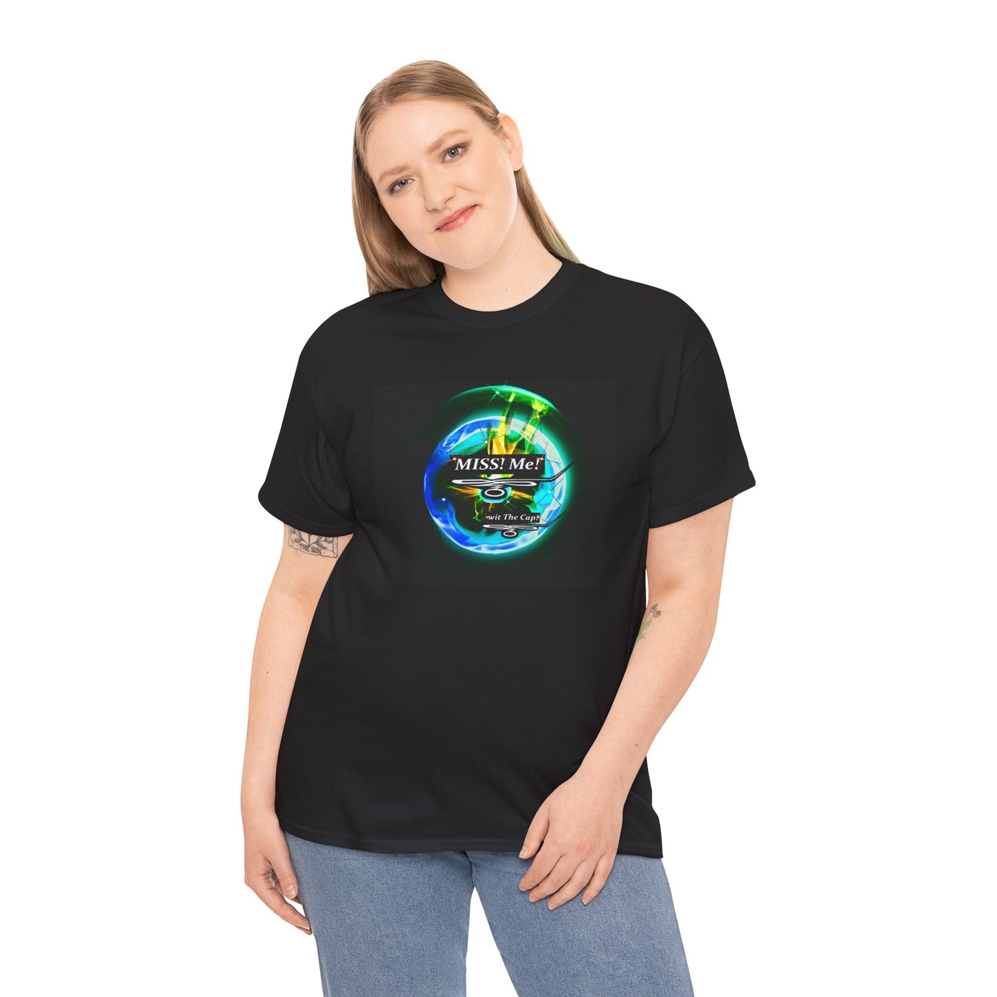 Copy of Miss Me! wit The Cap! -Unisex Heavy Cotton Tee