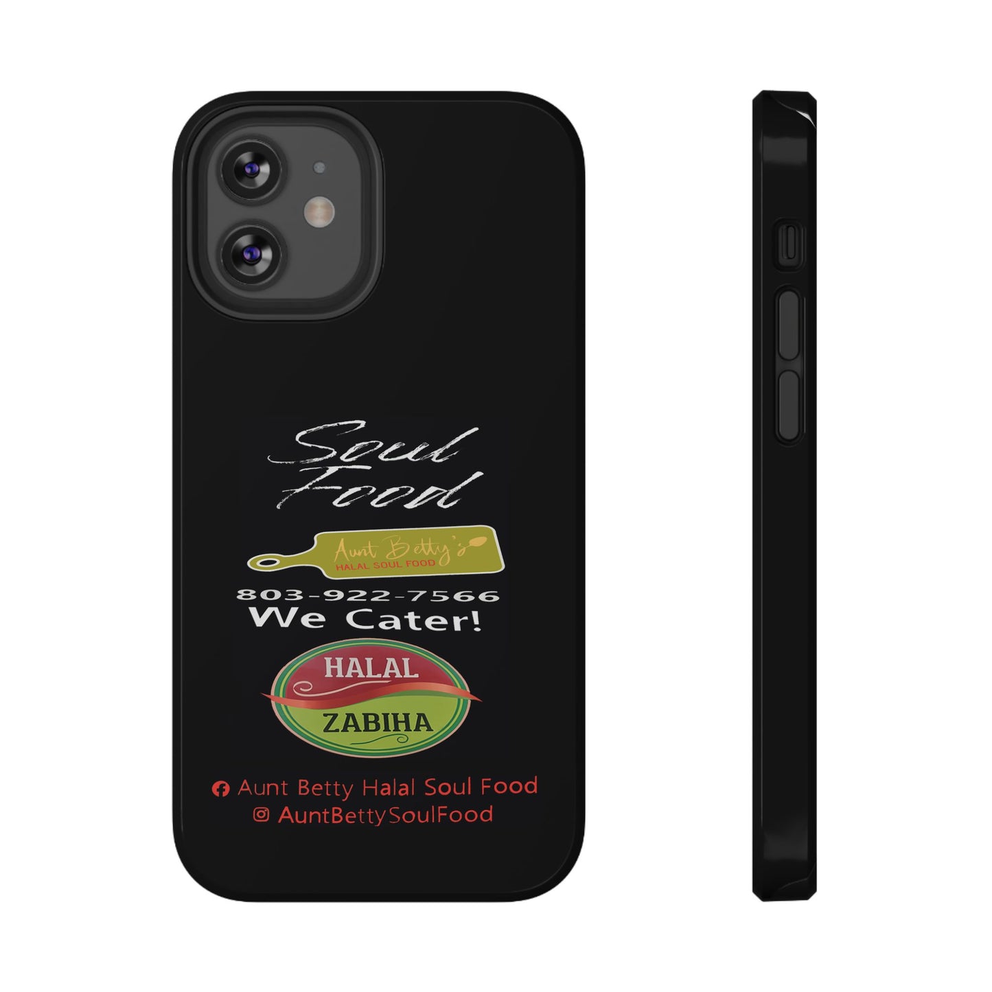 Aunt Betty's Soul Food - Custom - Iphones ONLY - Impact-Resistant Cases