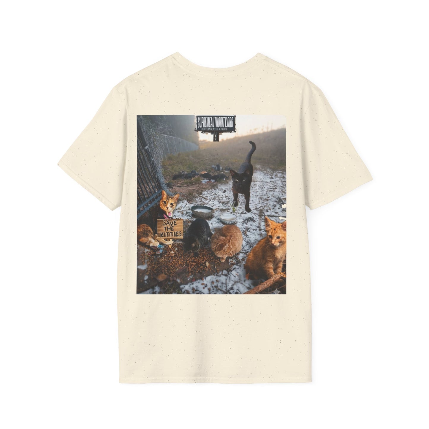 SAVE THE KITTIES 2 - Unisex Soft style T-Shirt