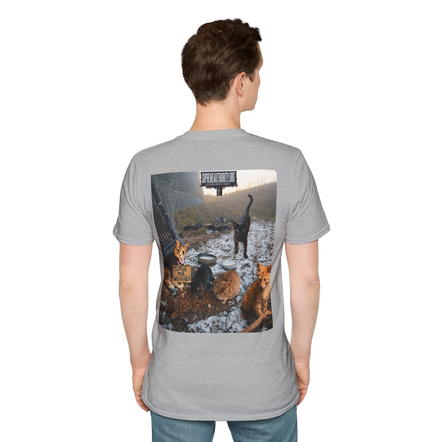 SAVE THE KITTIES 2 - Unisex Soft style T-Shirt