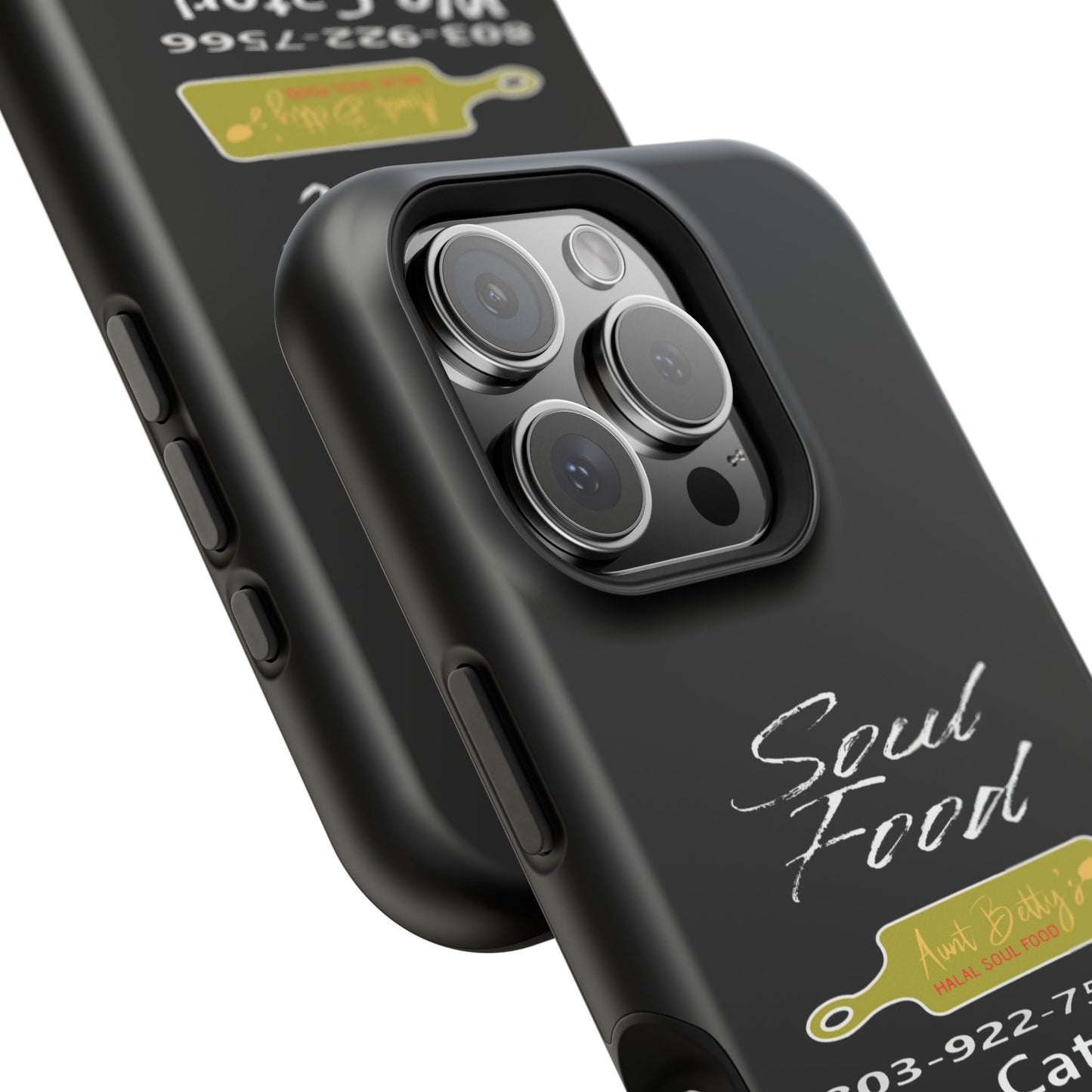 Aunt Betty's Soul Food - Custom - Iphones ONLY - Impact-Resistant Cases