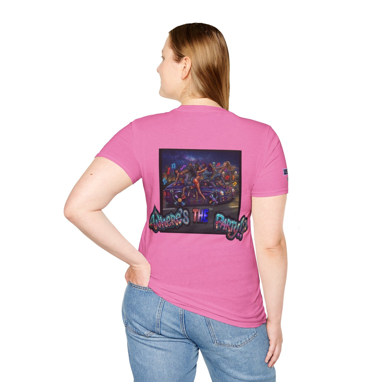 Where's  The Party FBA USA - Supreme Authority -Unisex Soft style T-Shirt