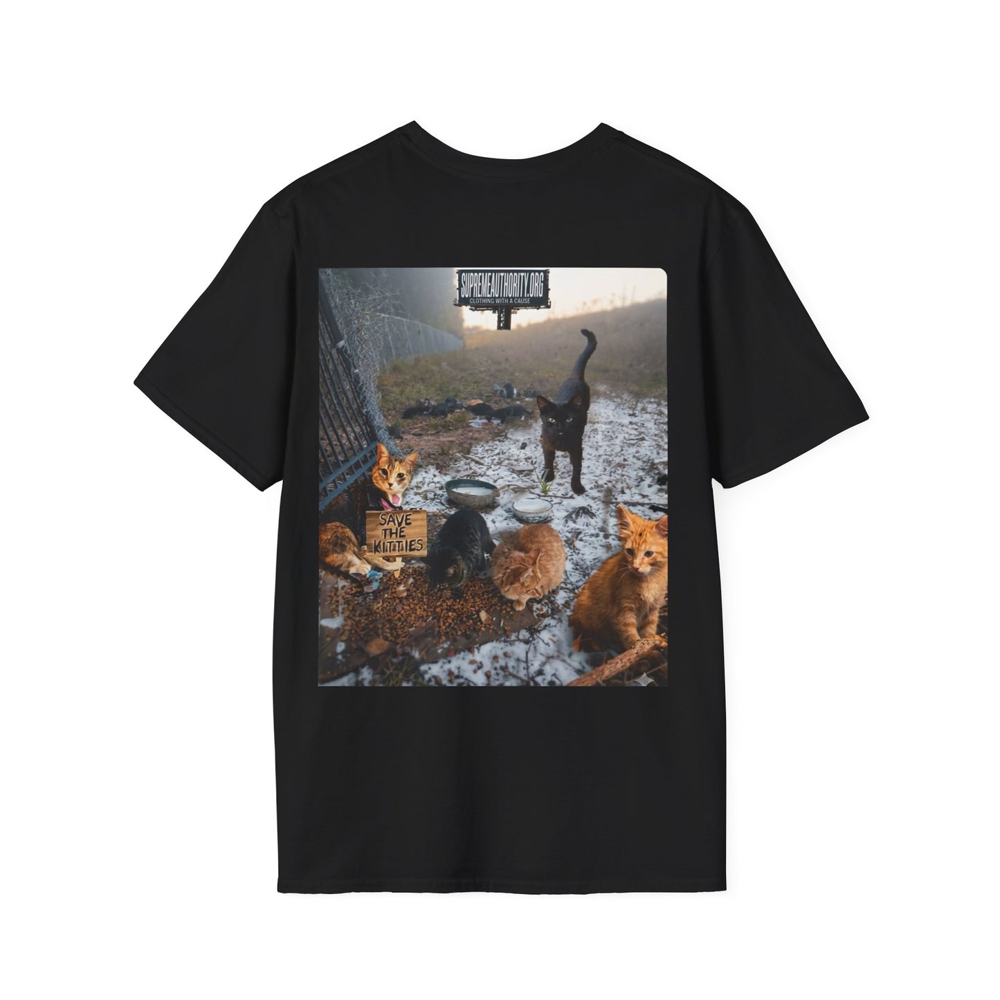 SAVE THE KITTIES 2 - Unisex Soft style T-Shirt