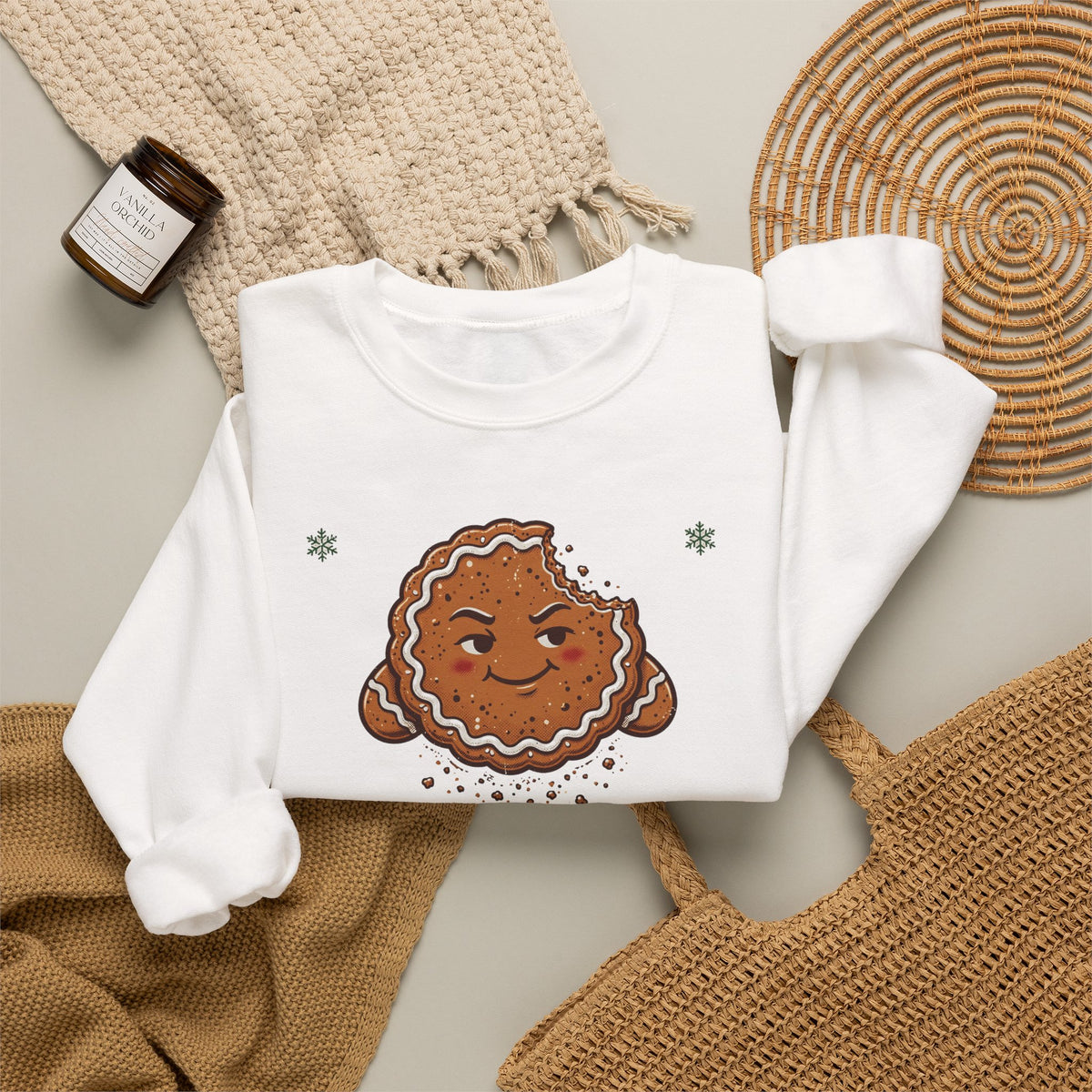 Cookie Quality Control Sweatshirt - Professional Cookie Quality Control - Funny Christmas Crewneck