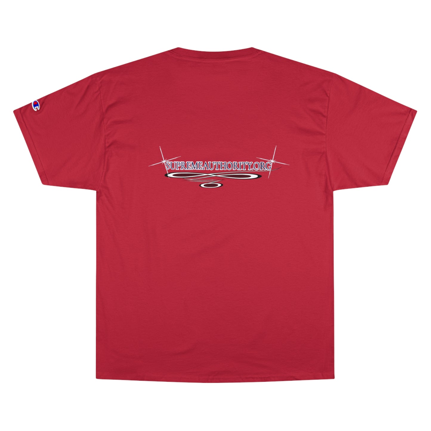 Trump 2024! -  Supreme Authority -Champion T-Shirt