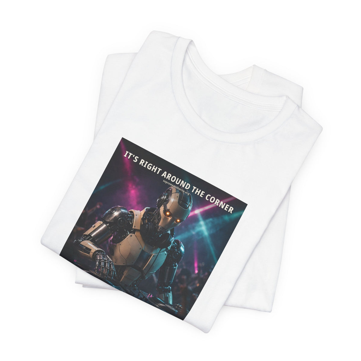 It's Right Around The Corner — DJ Robot Tee