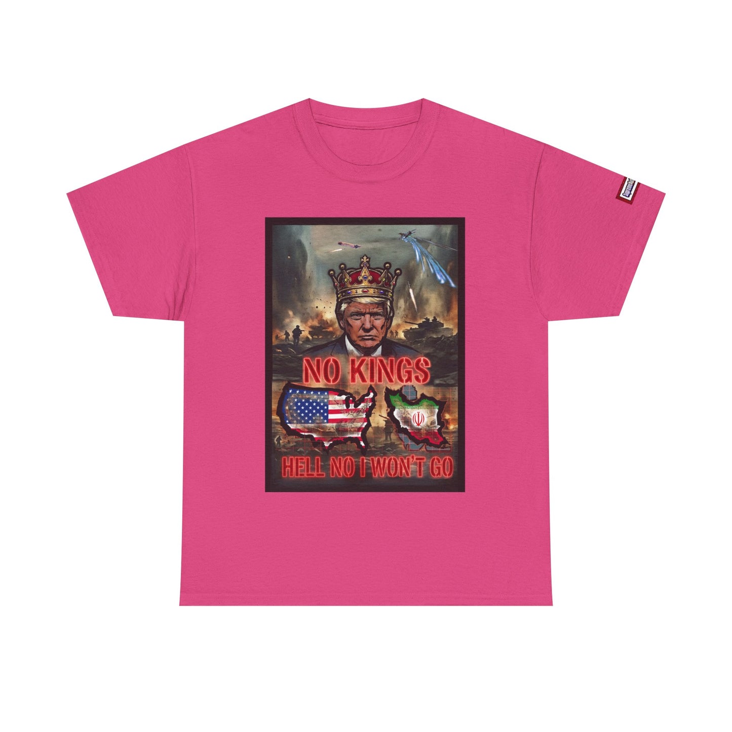 NO KINGS Banger Remix -Unisex Heavy Cotton Tee