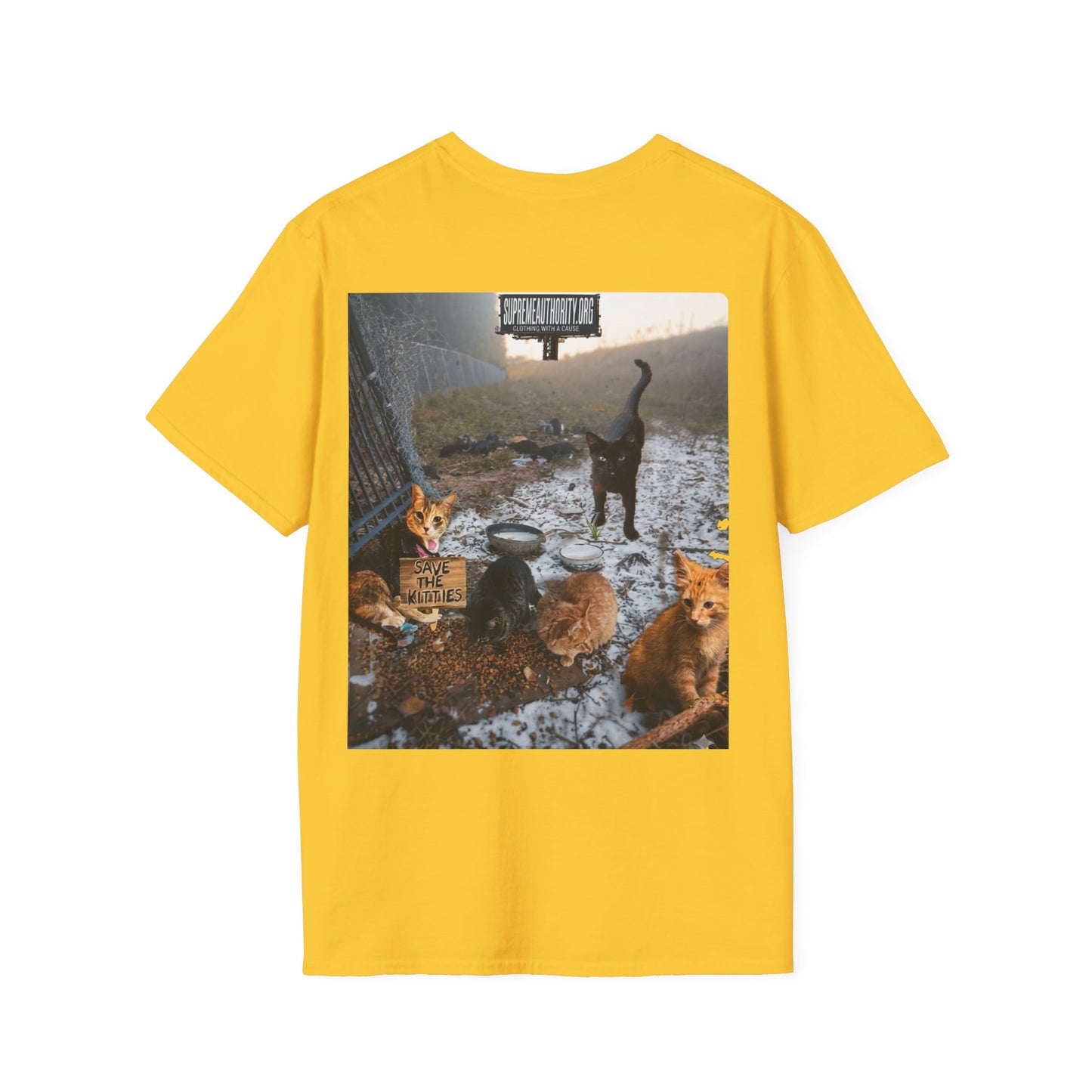 SAVE THE KITTIES 2 - Unisex Soft style T-Shirt