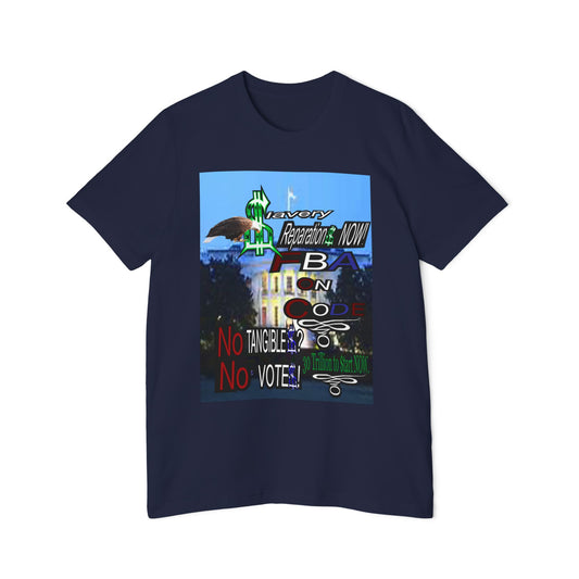 FBA Reparations now! -USA-Made Unisex Short-Sleeve Jersey T-Shirt