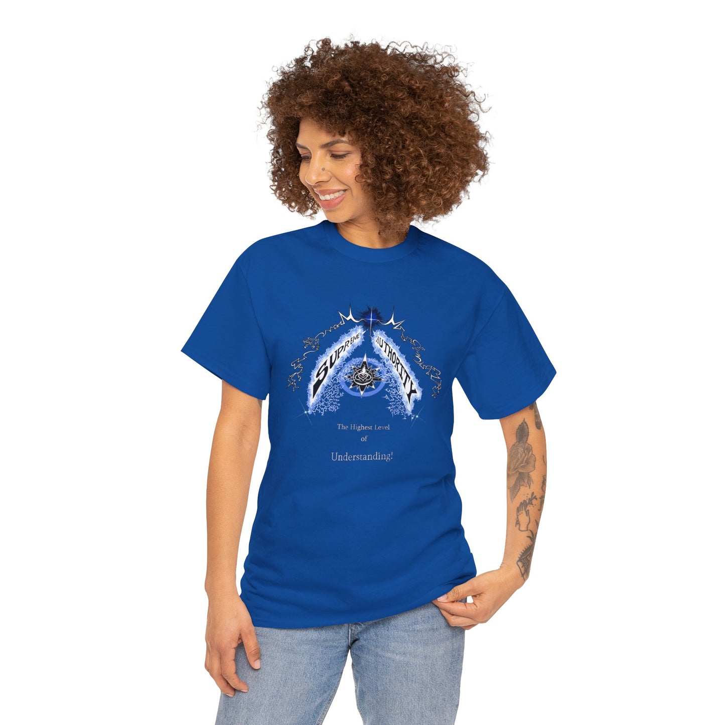 Copy of Supreme Authority  The Lord Is My Savior -Unisex Heavy Cotton Tee