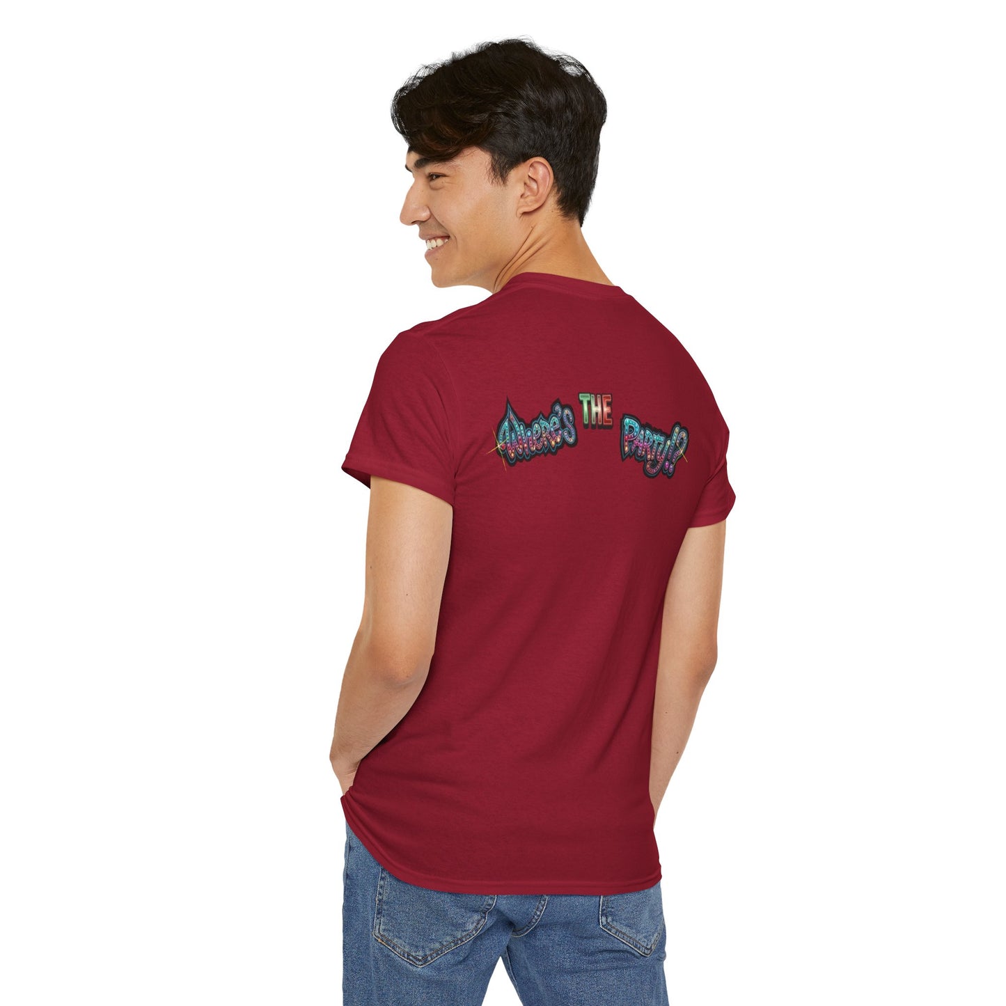 Where's The Party Italian Remix- Supreme Authority -Unisex Heavy Cotton Tee
