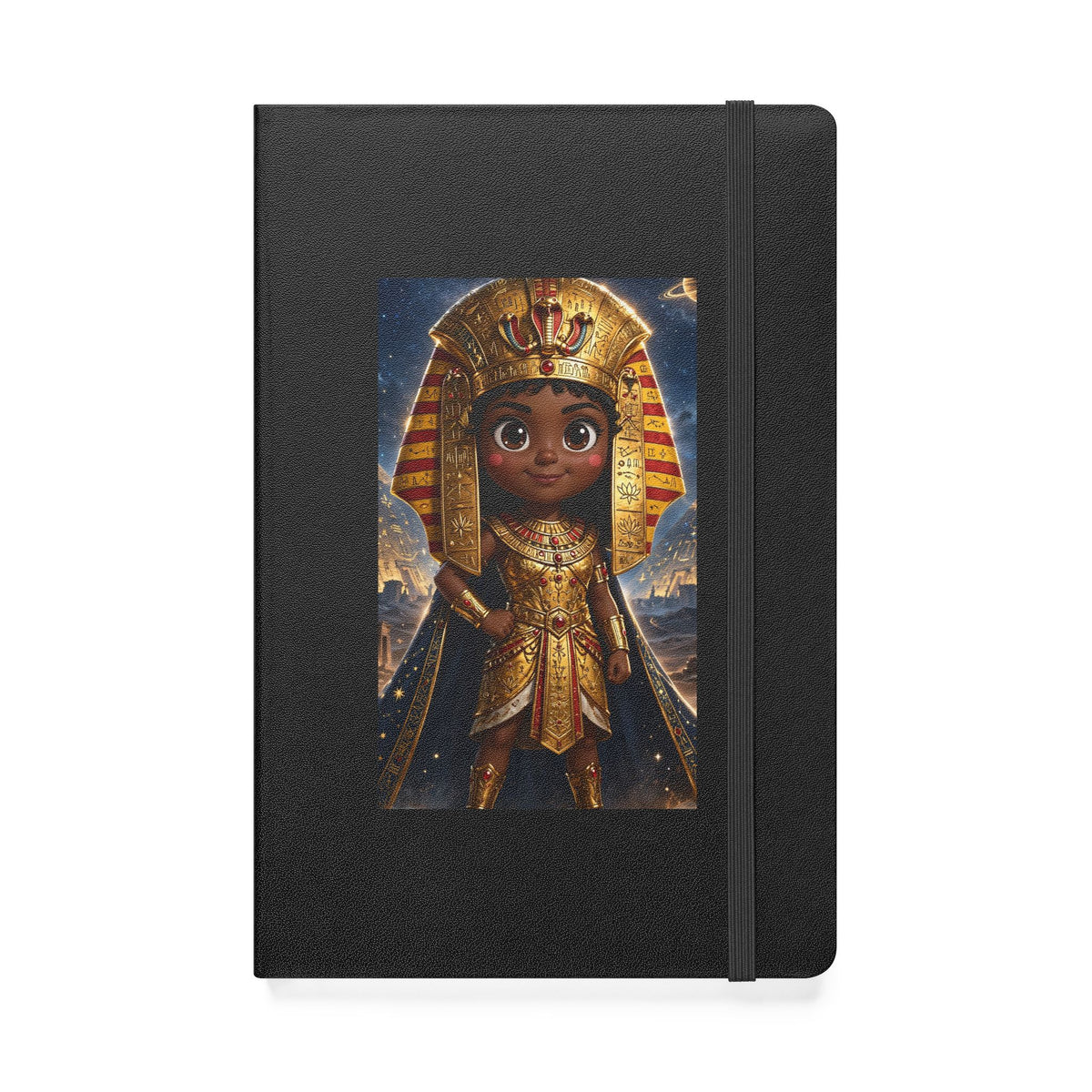 Amara — Cinematic Little Pharaoh from the Stars — Kids Hardcover Notebook