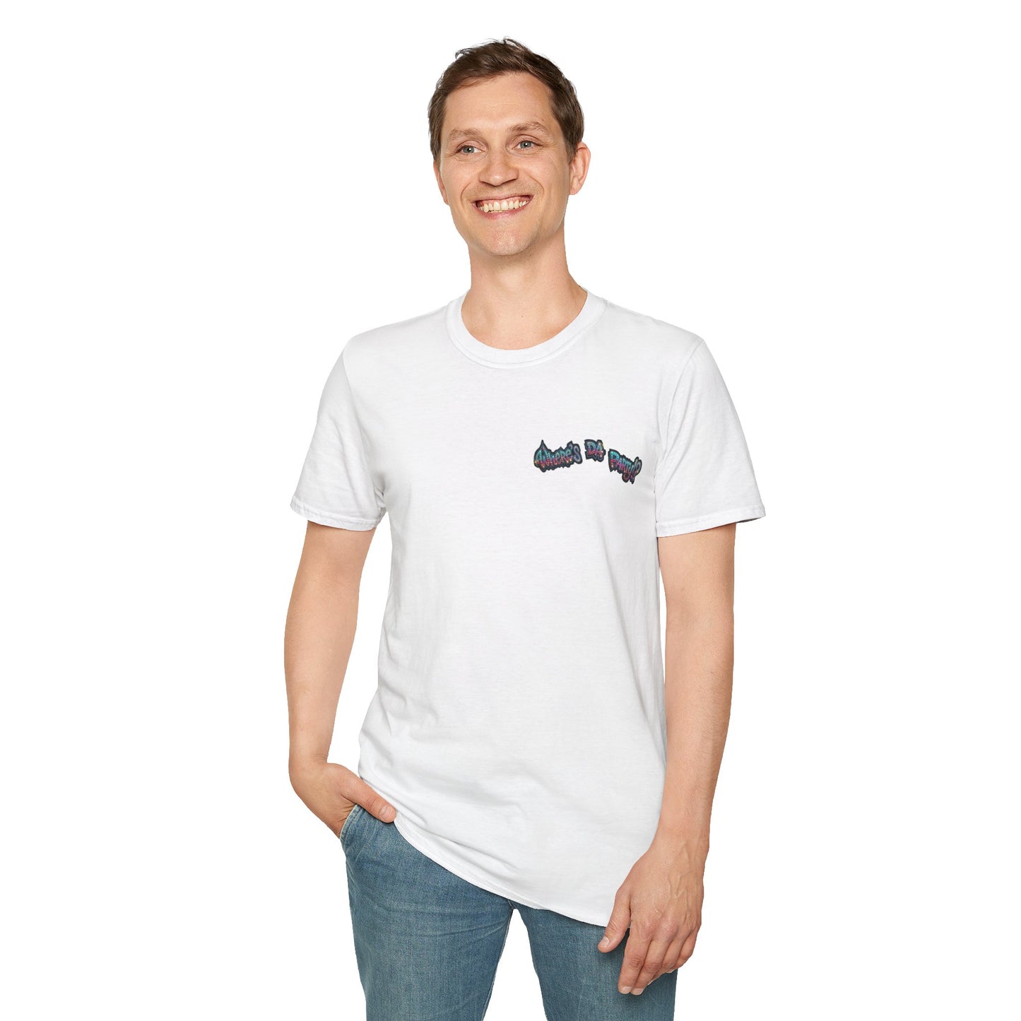 Where's The Party  FBA Version - Supreme Authority - Unisex Soft style T-Shirt