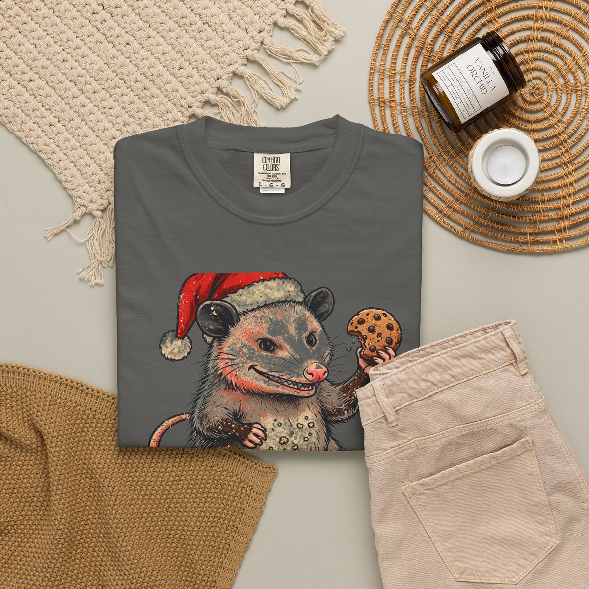 En la Lista de los Traviesos - Zarigueya de Navidad - Camiseta en Espanol