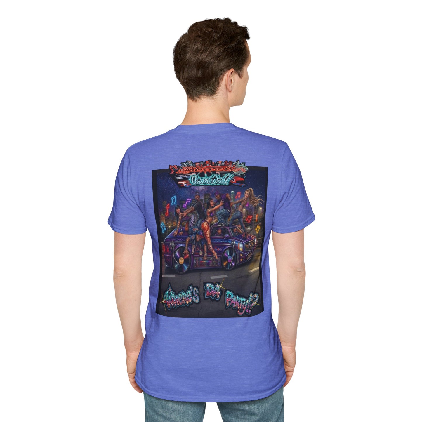 Where's The Party  FBA Version - Supreme Authority - Unisex Soft style T-Shirt