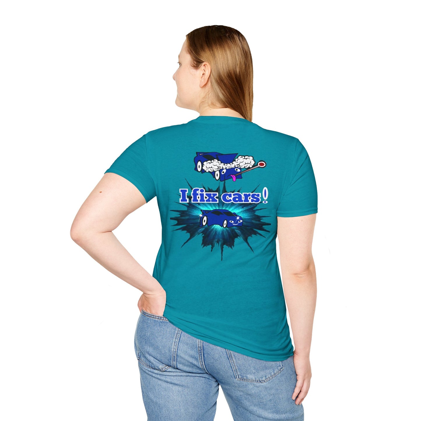 I fix cars! - Unisex Softstyle T-Shirt