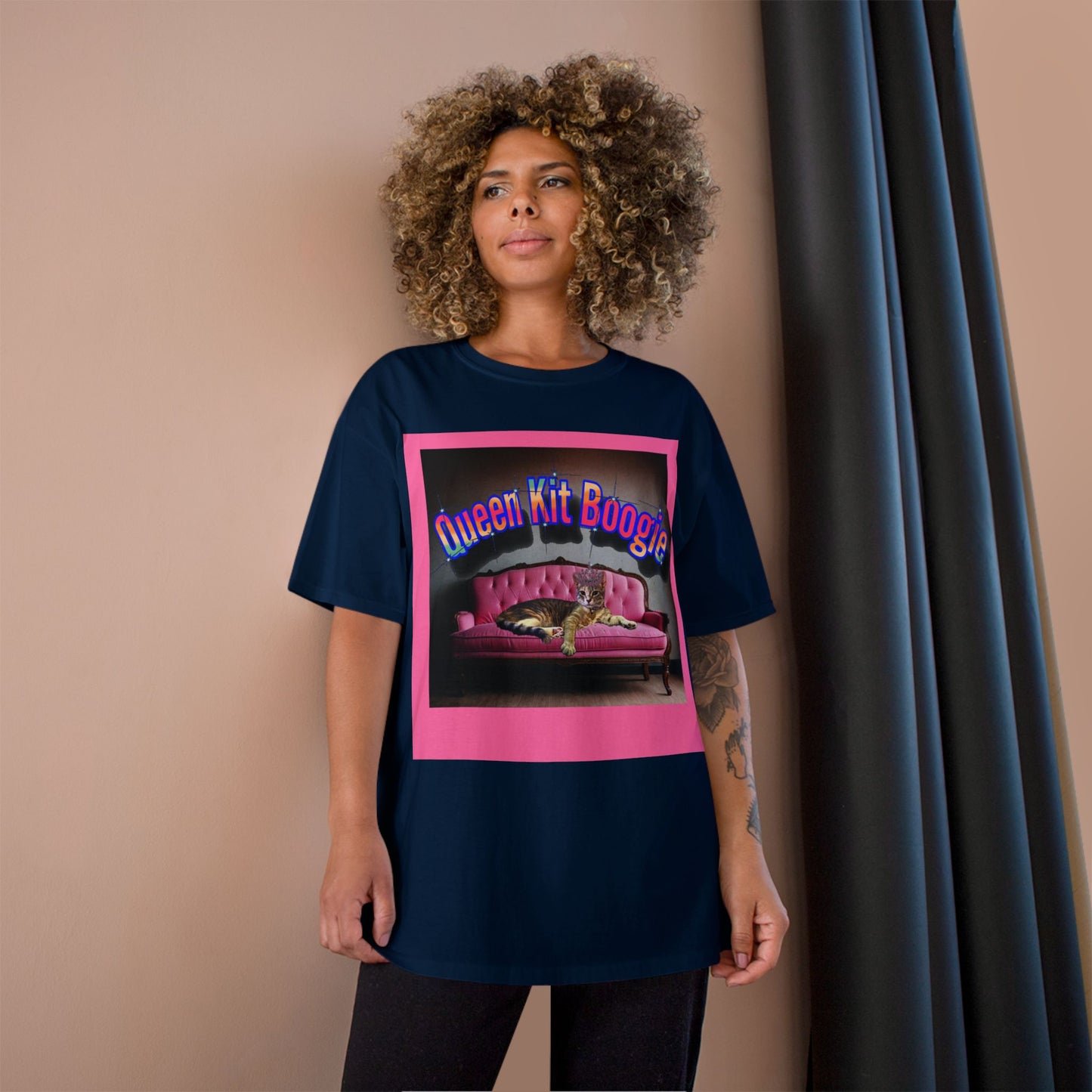 Queen Kit Boogie! - Custom - Champion T-Shirt