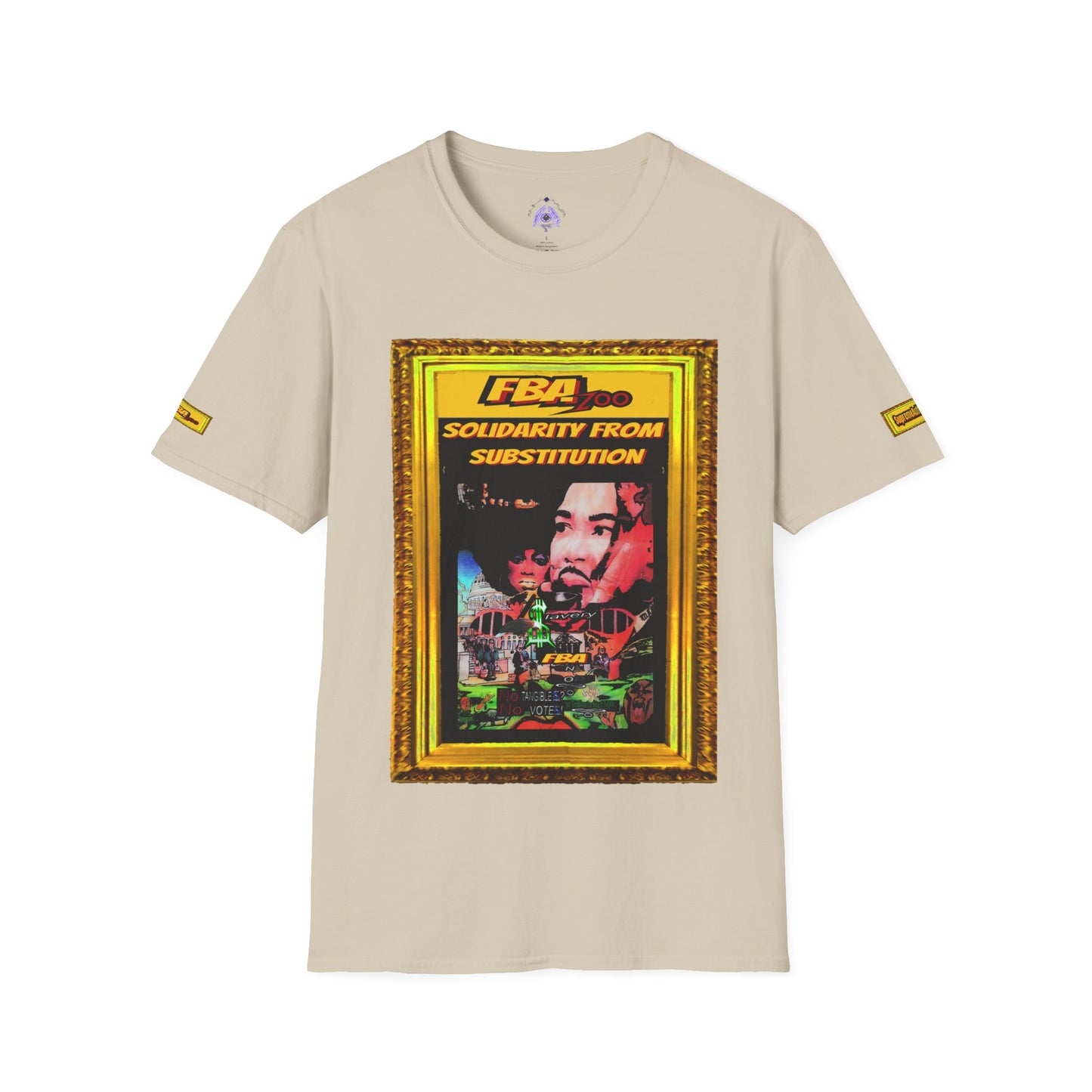 FBA 100 By Supreme Authority Brand Solidarity  From Substitution -Unisex Softstyle T-Shirt