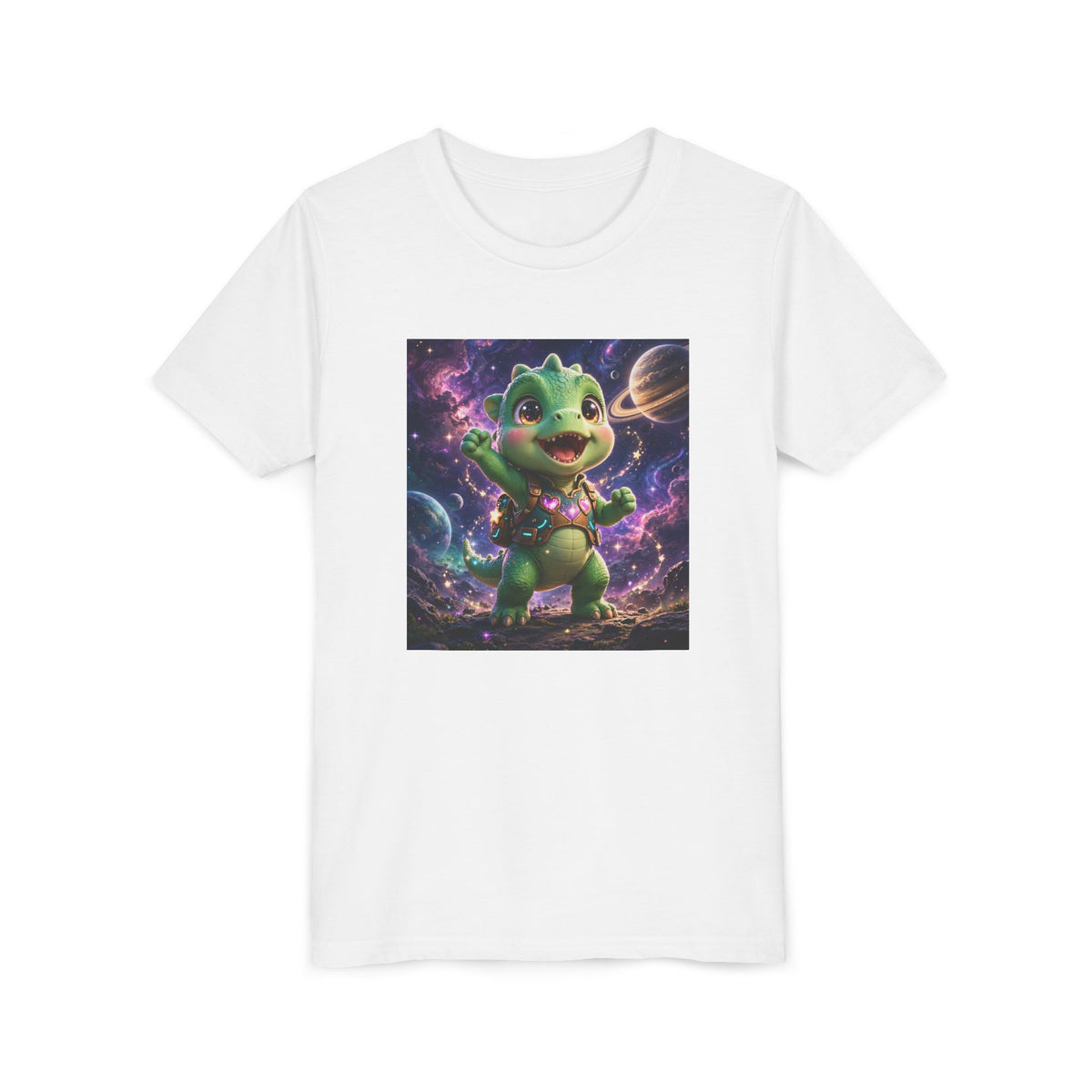 DAX — Tiny Dino, Mighty Roar — Kids Tee