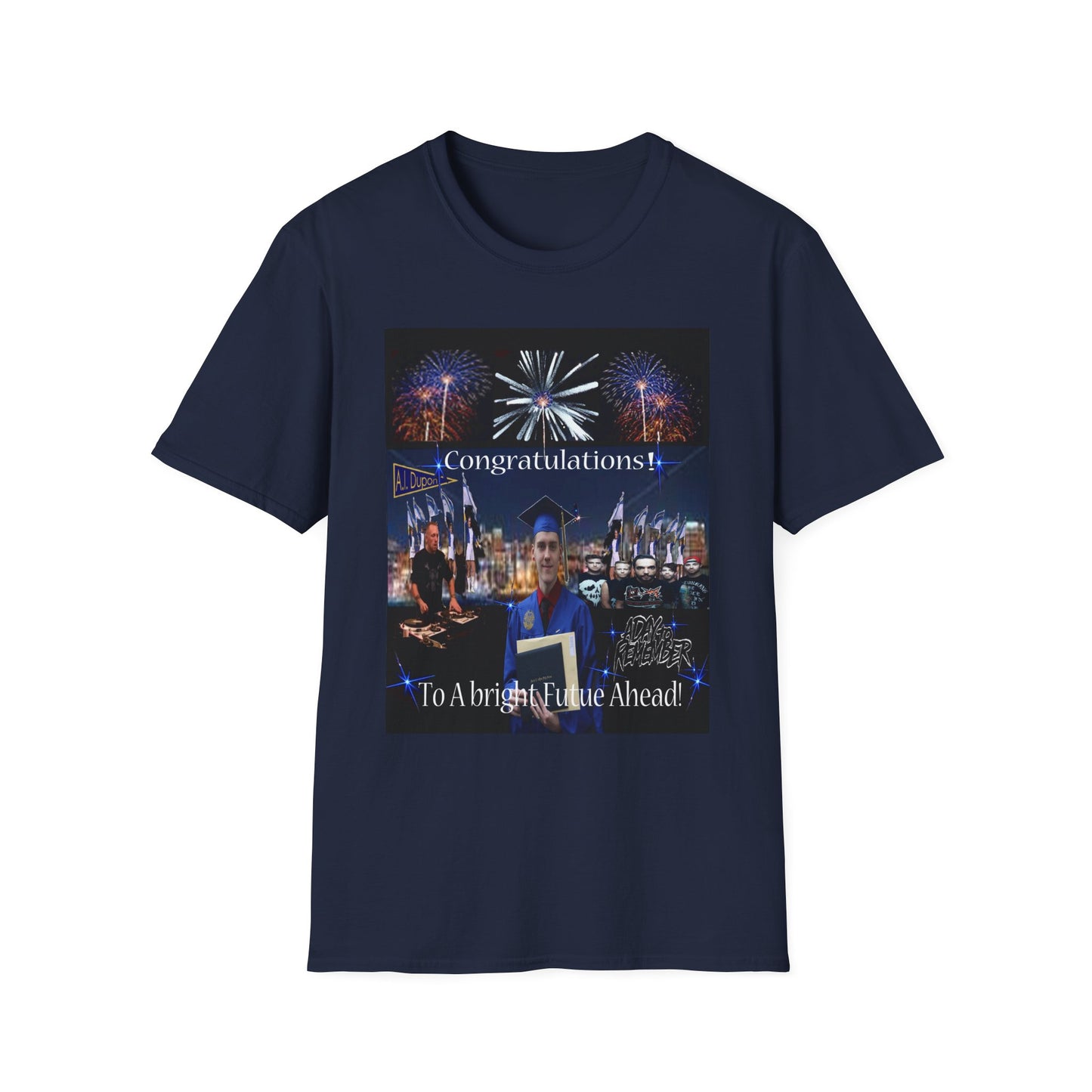 Custom  graduation -Unisex Softstyle T-Shirt