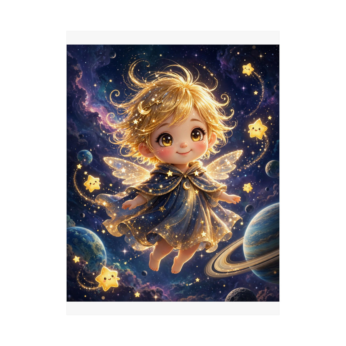 CELESTE — Little Star, Big Sky — Kids Room Poster