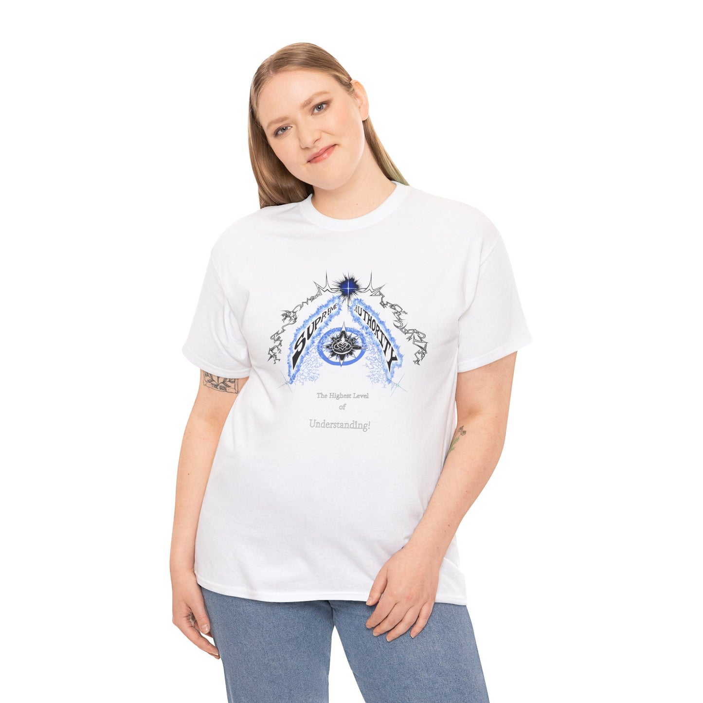 Copy of Supreme Authority  The Lord Is My Savior -Unisex Heavy Cotton Tee