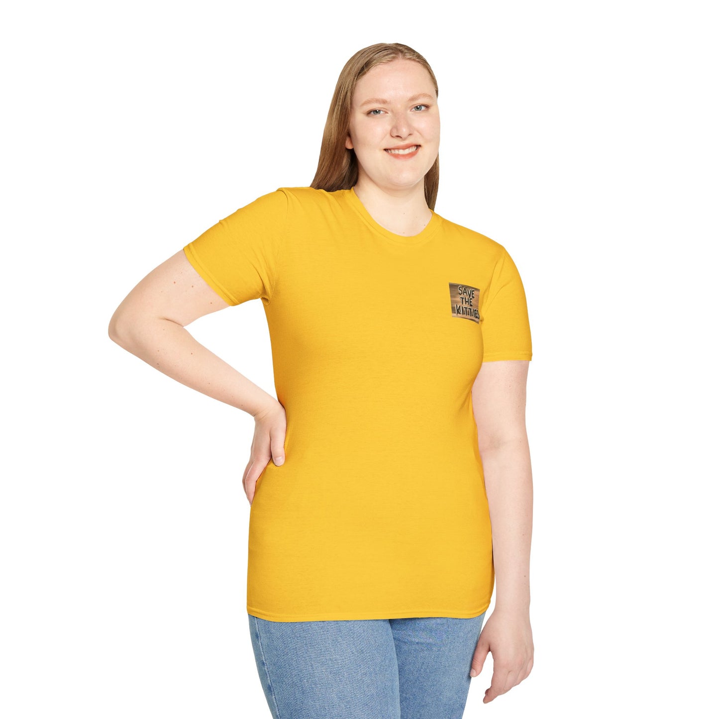 SAVE THE KITTIES 2 - Unisex Soft style T-Shirt