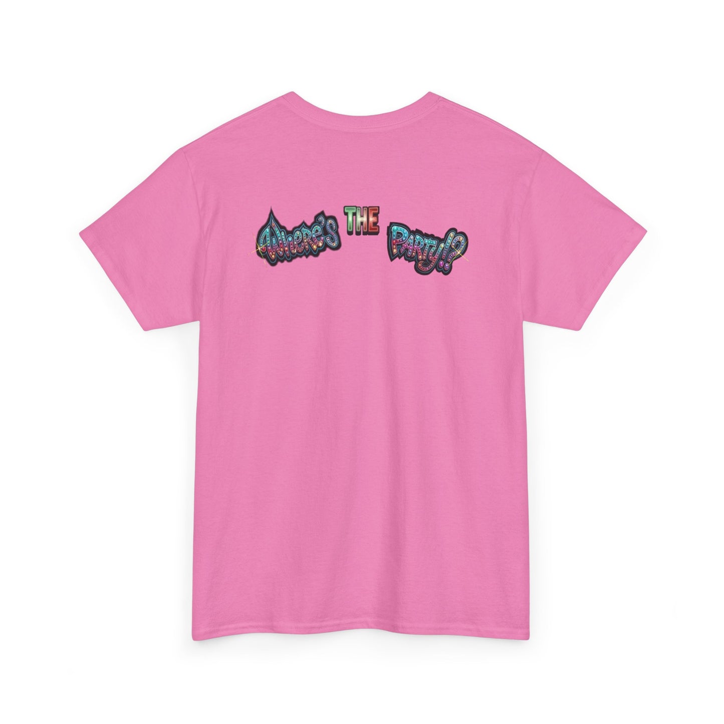 Where's The Party Italian Remix- Supreme Authority -Unisex Heavy Cotton Tee
