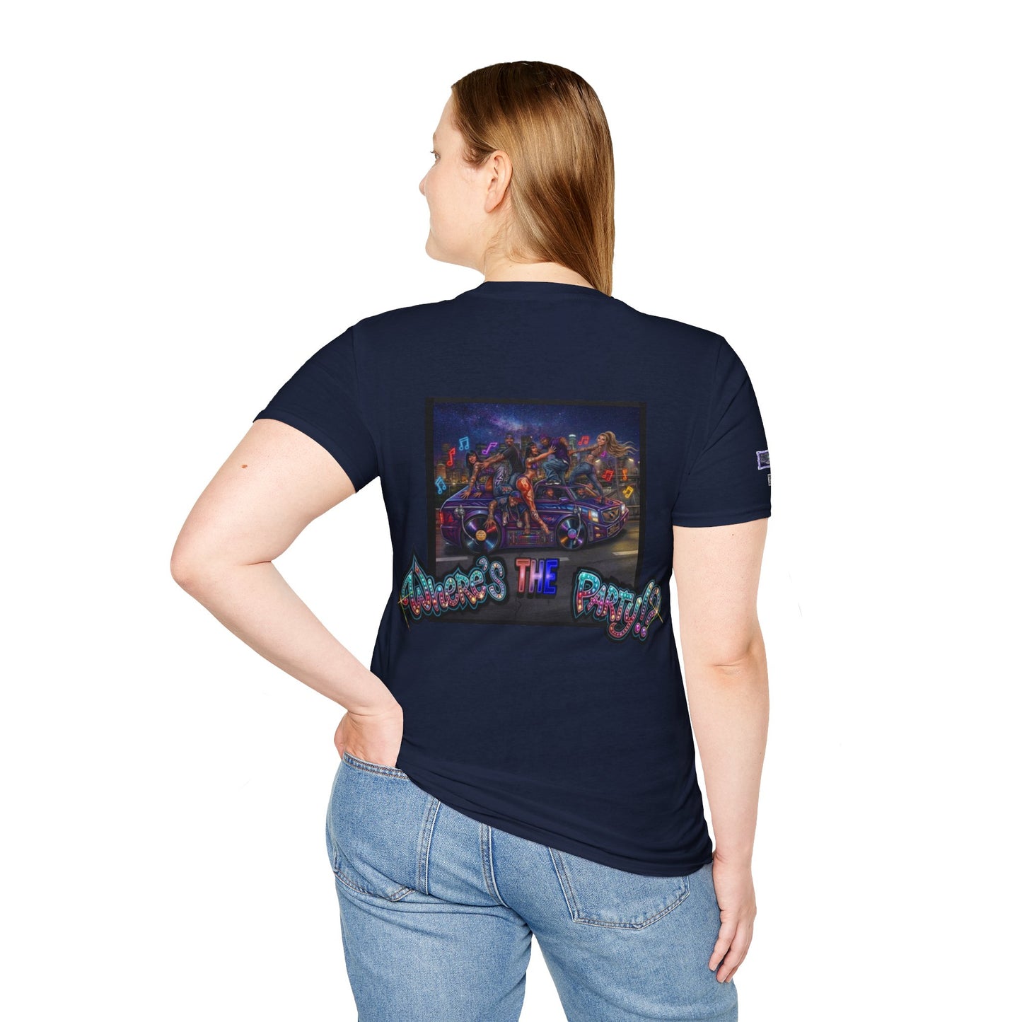 Where's  The Party FBA USA - Supreme Authority -Unisex Soft style T-Shirt