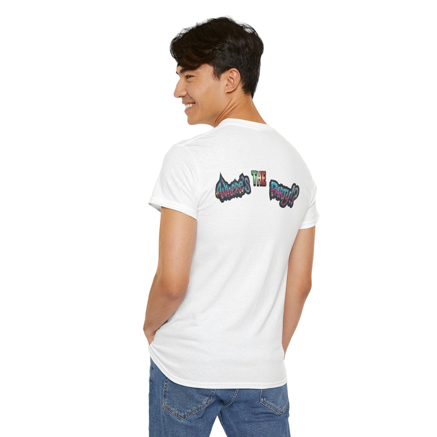 Where's The Party Italian Remix- Supreme Authority -Unisex Heavy Cotton Tee