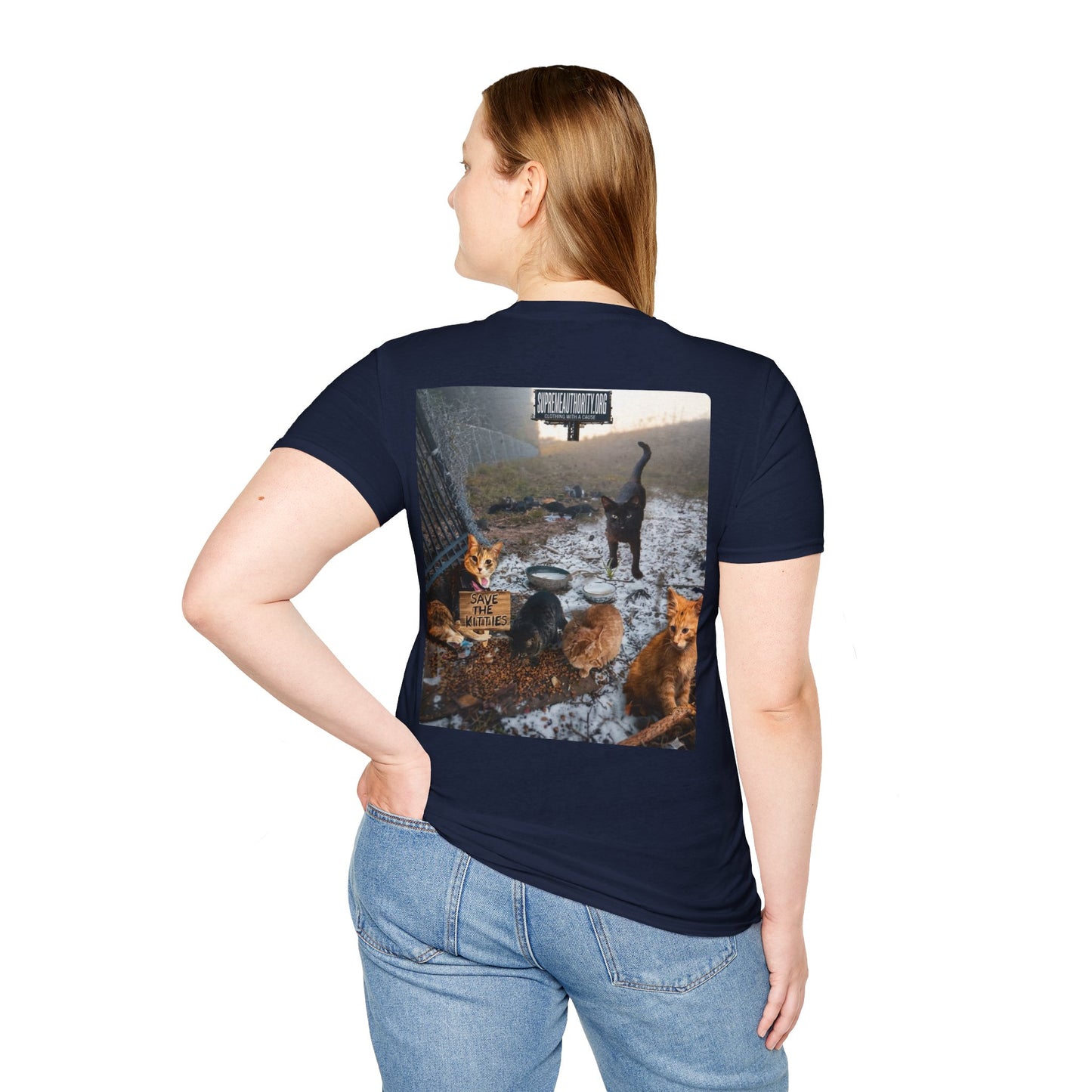 SAVE THE KITTIES 2 - Unisex Soft style T-Shirt