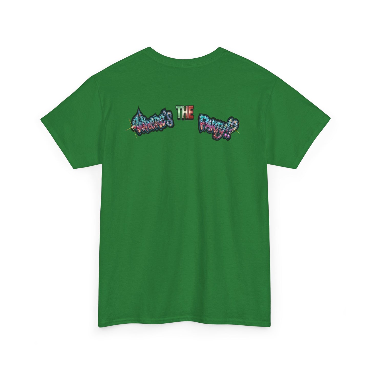 Where's The Party Italian Remix- Supreme Authority -Unisex Heavy Cotton Tee