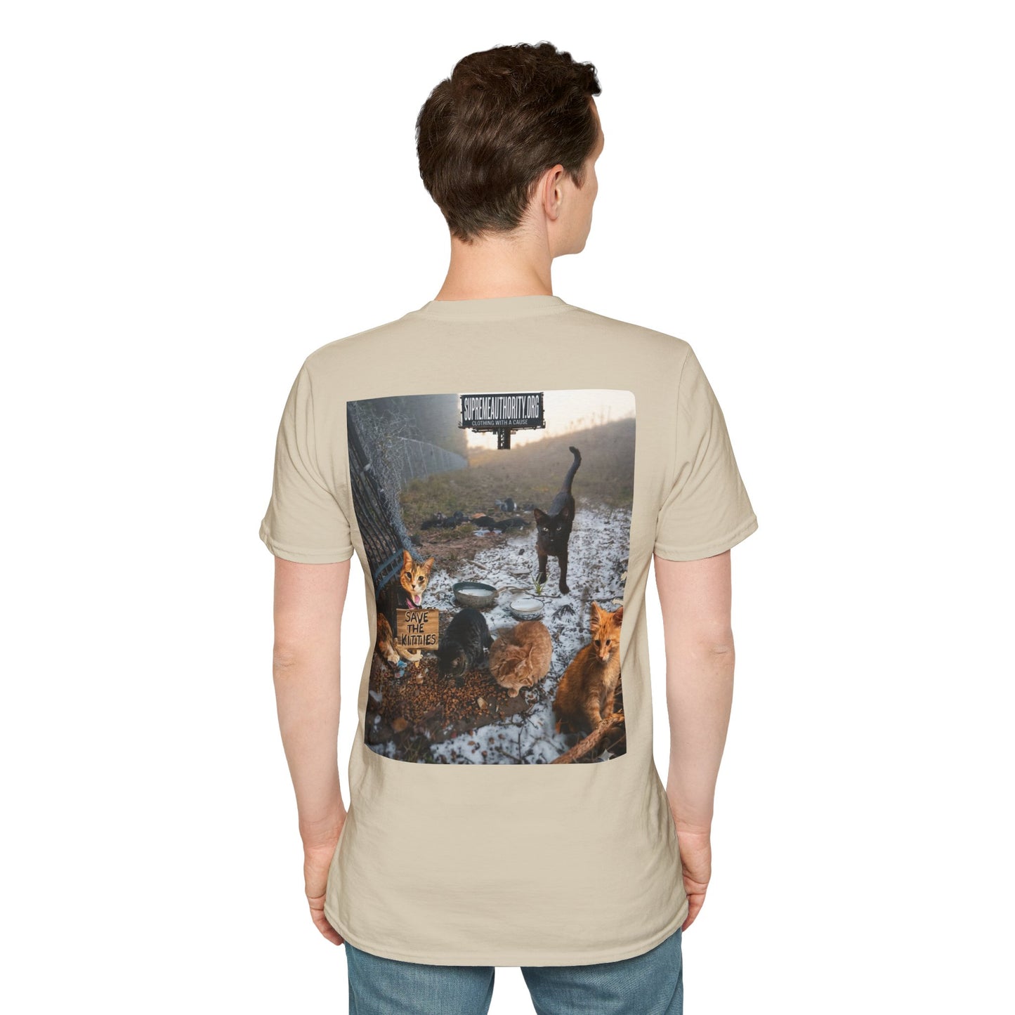 SAVE THE KITTIES 2 - Unisex Soft style T-Shirt