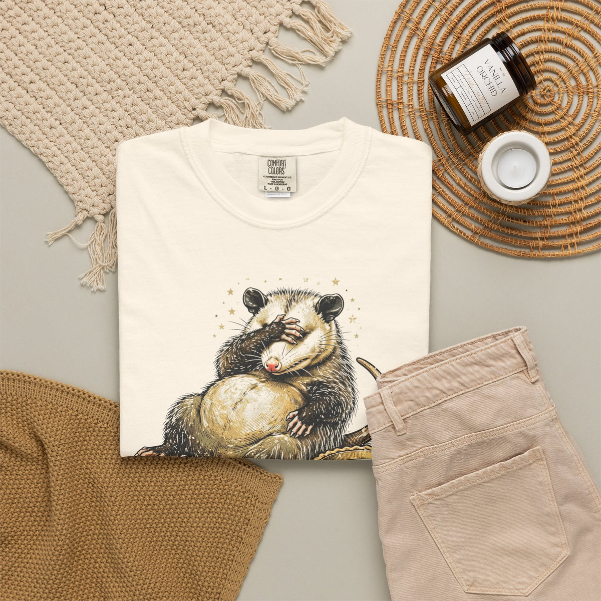Thanksgiving Possum T-Shirt - Not Dead. Just Turkey. - Funny Possum Tee