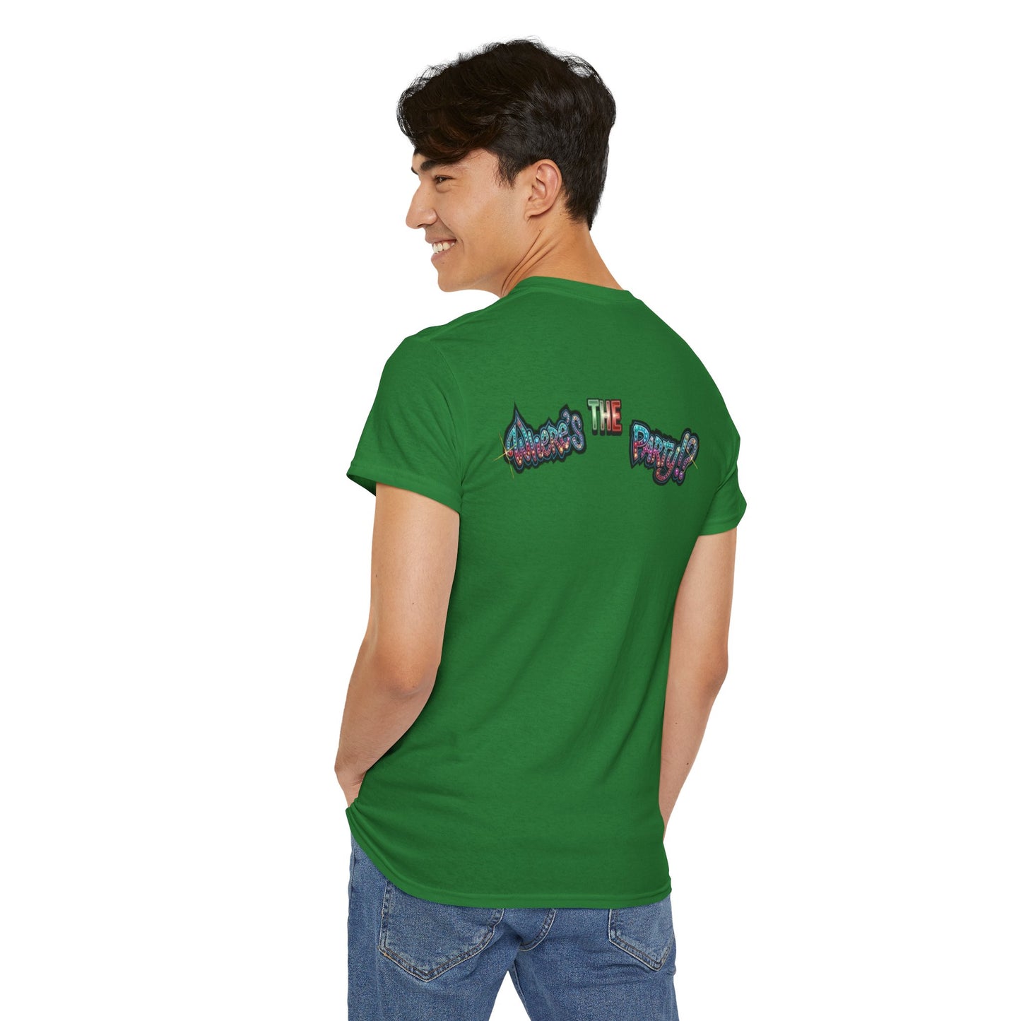 Where's The Party Italian Remix- Supreme Authority -Unisex Heavy Cotton Tee