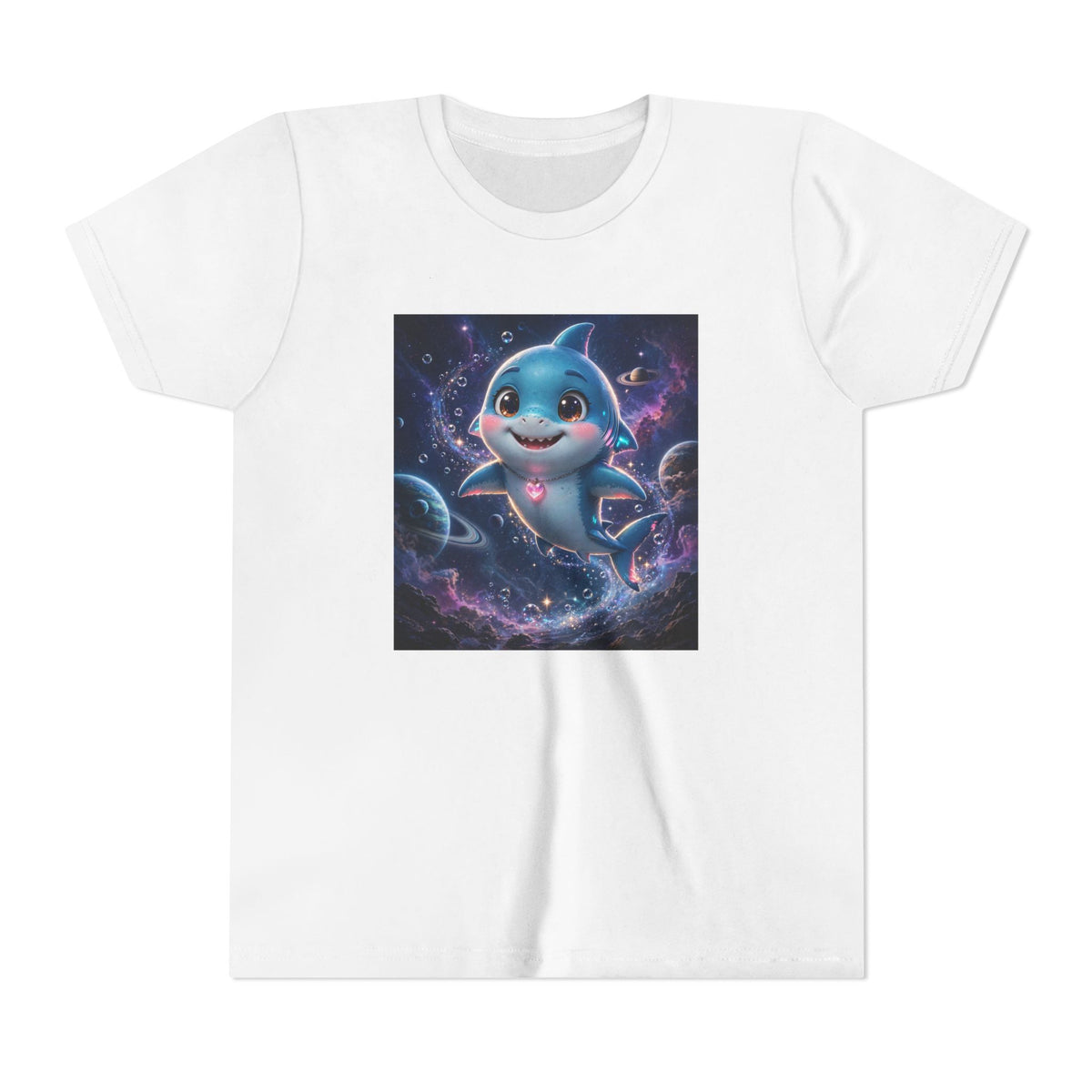 Finn — Shark Buddy — Kids Tee