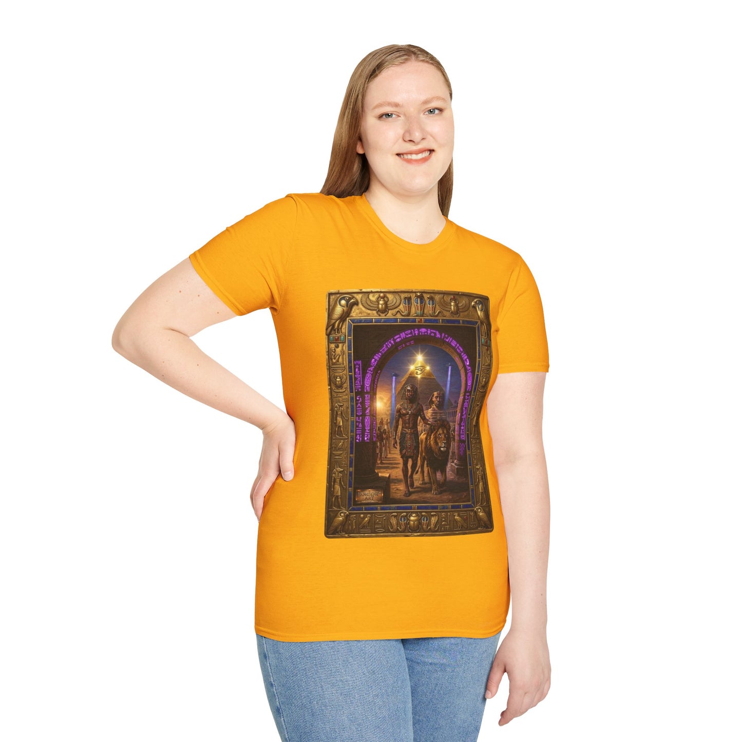 Ancient  Art 4 Supreme Authority -Unisex Softstyle T-Shirt